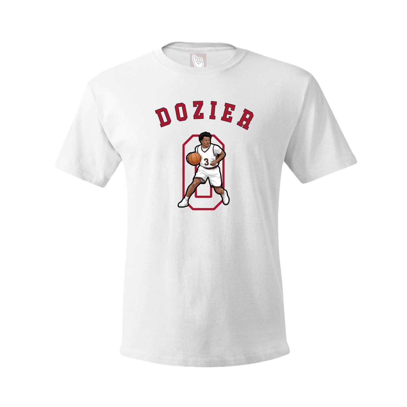 Youth Tee — Shirsey Arch in White