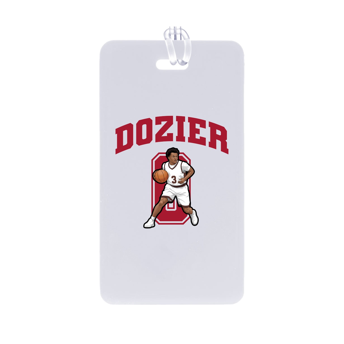 Bag Tag — Number in Classic