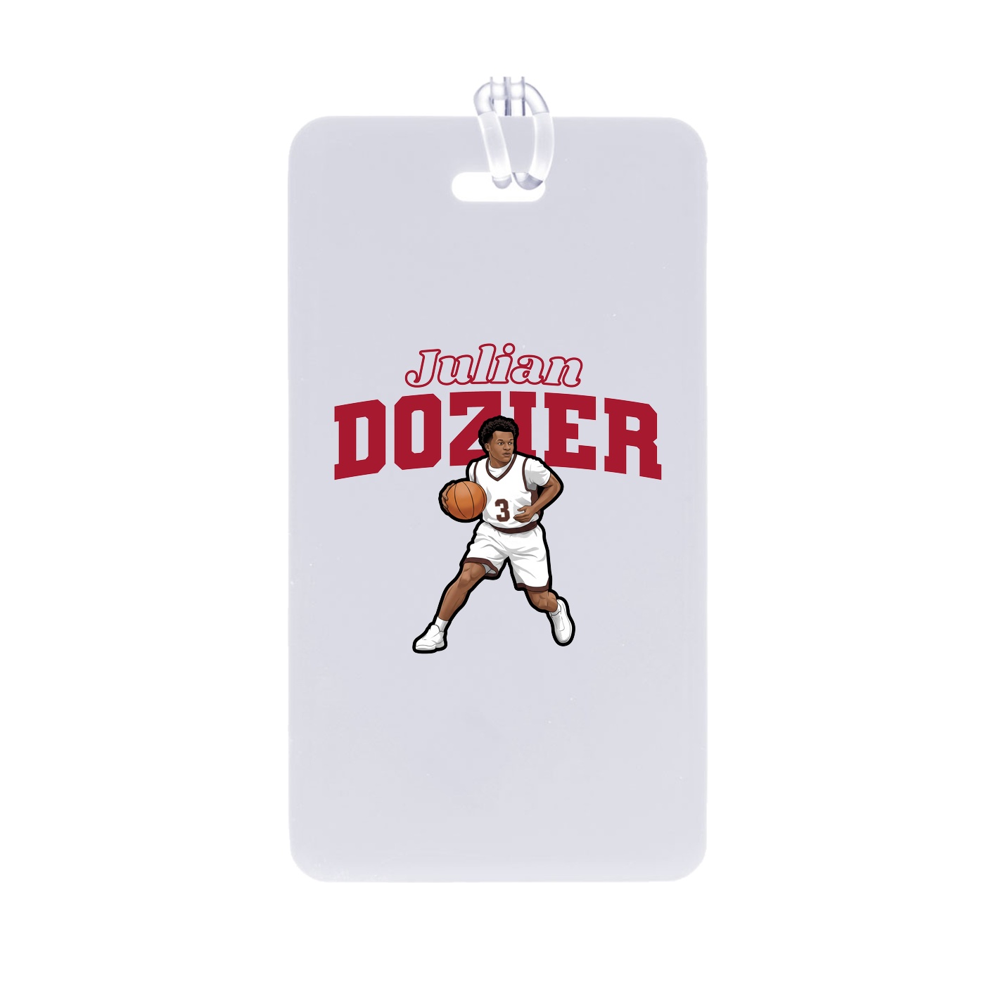 Bag Tag — Name Arch in Classic