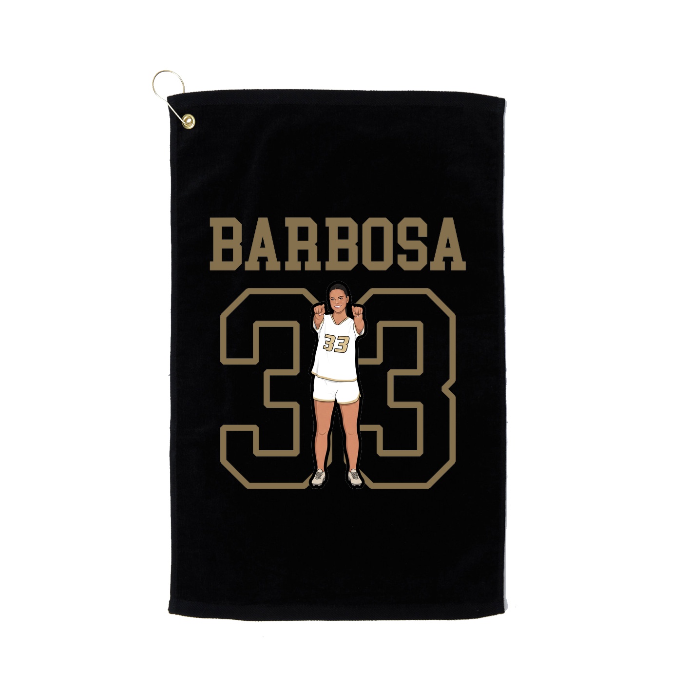 Golf Towel — Shirsey in Black