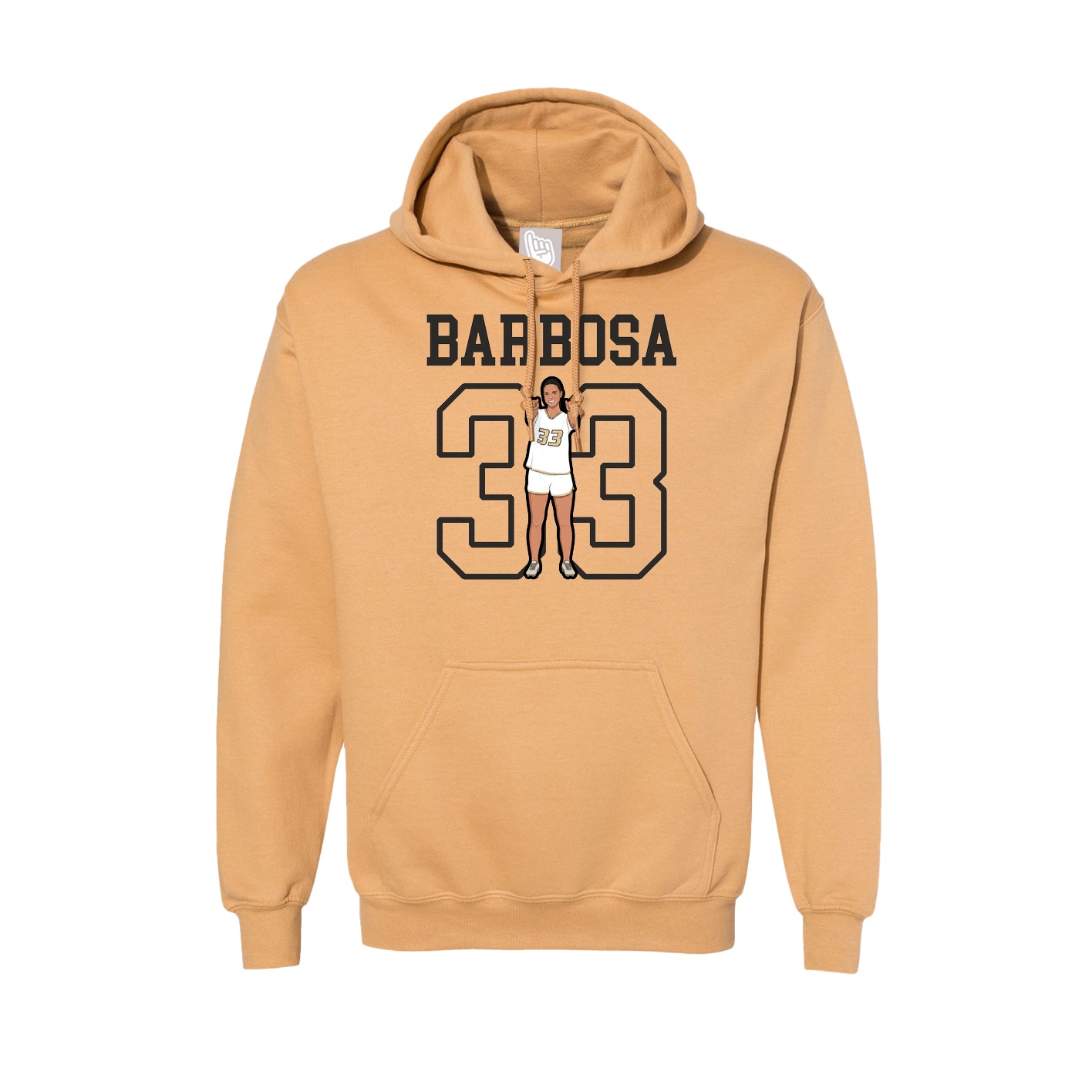 Hoodie — Shirsey in Vegas Gold