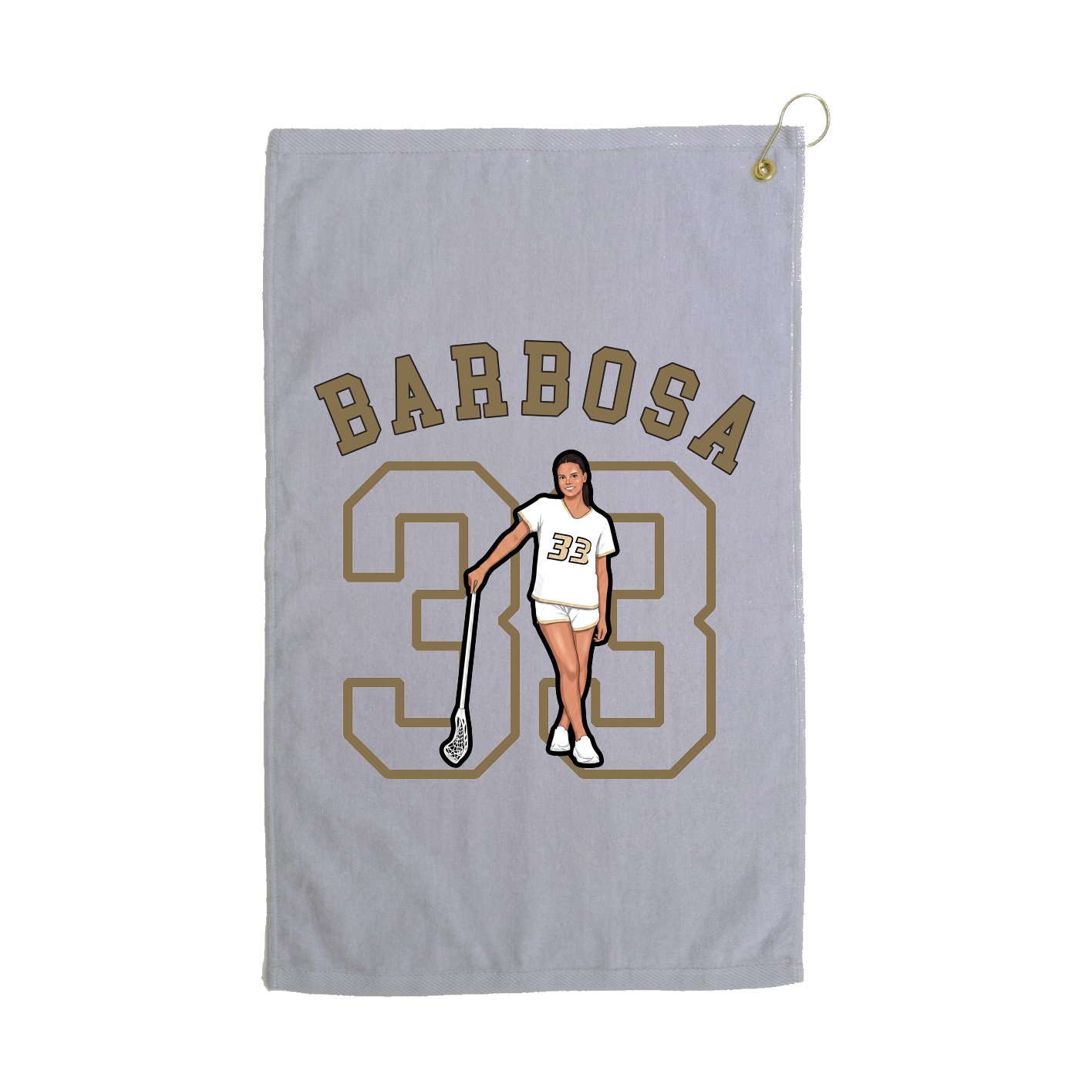 Golf Towel — Shirsey Arch in Grey