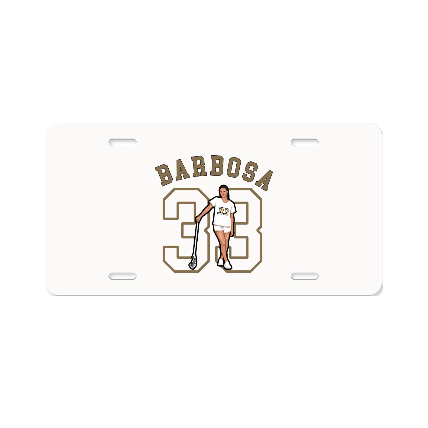 License Plate — Shirsey Arch in Classic