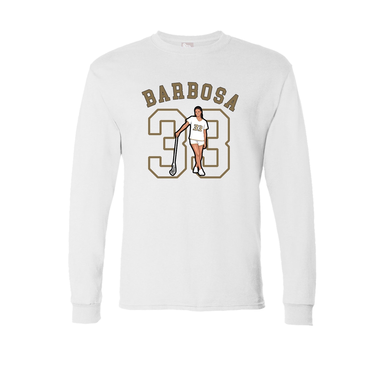 Long Sleeve Tee — Shirsey Arch in White