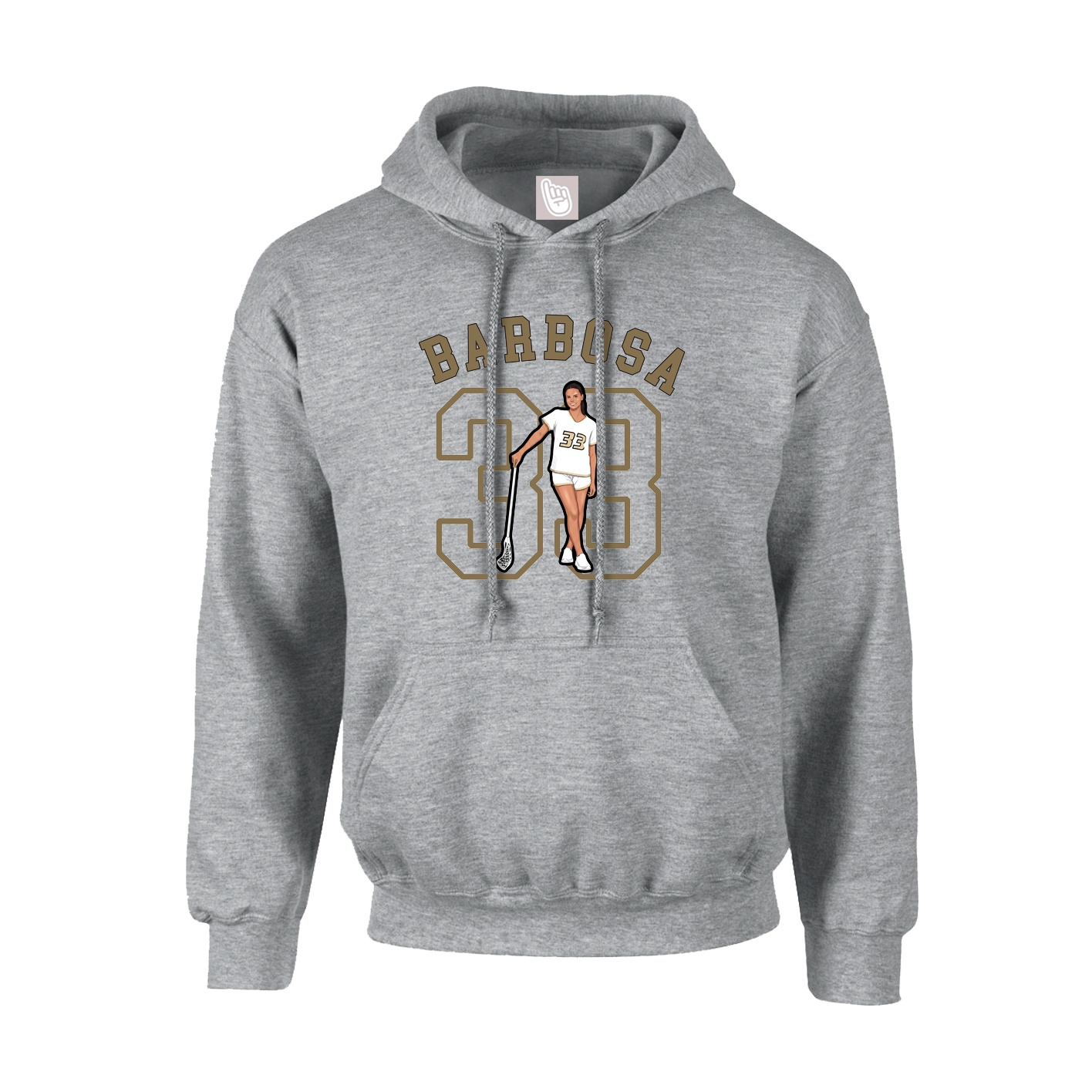 Hoodie — Shirsey Arch in Grey