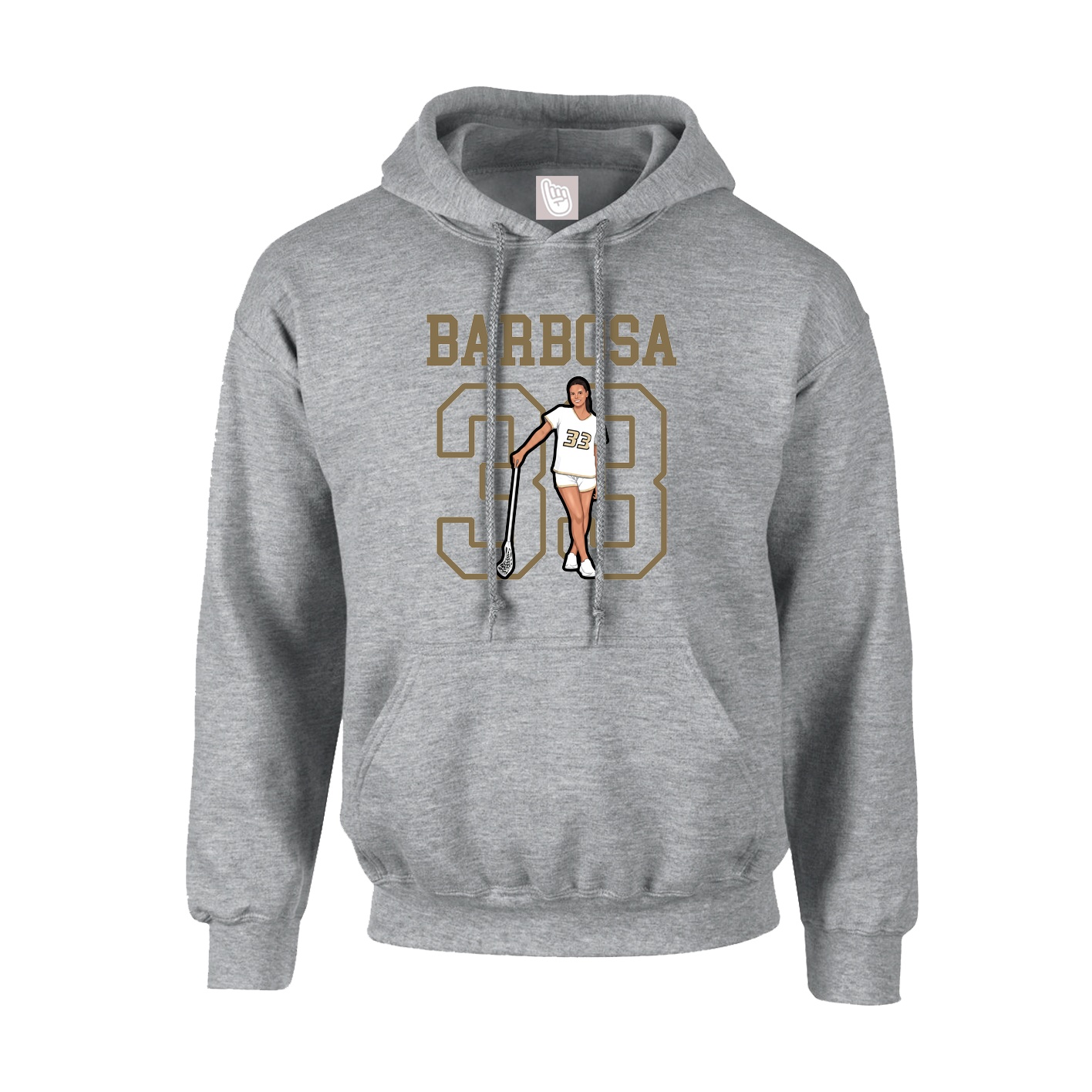Hoodie — Shirsey in Grey
