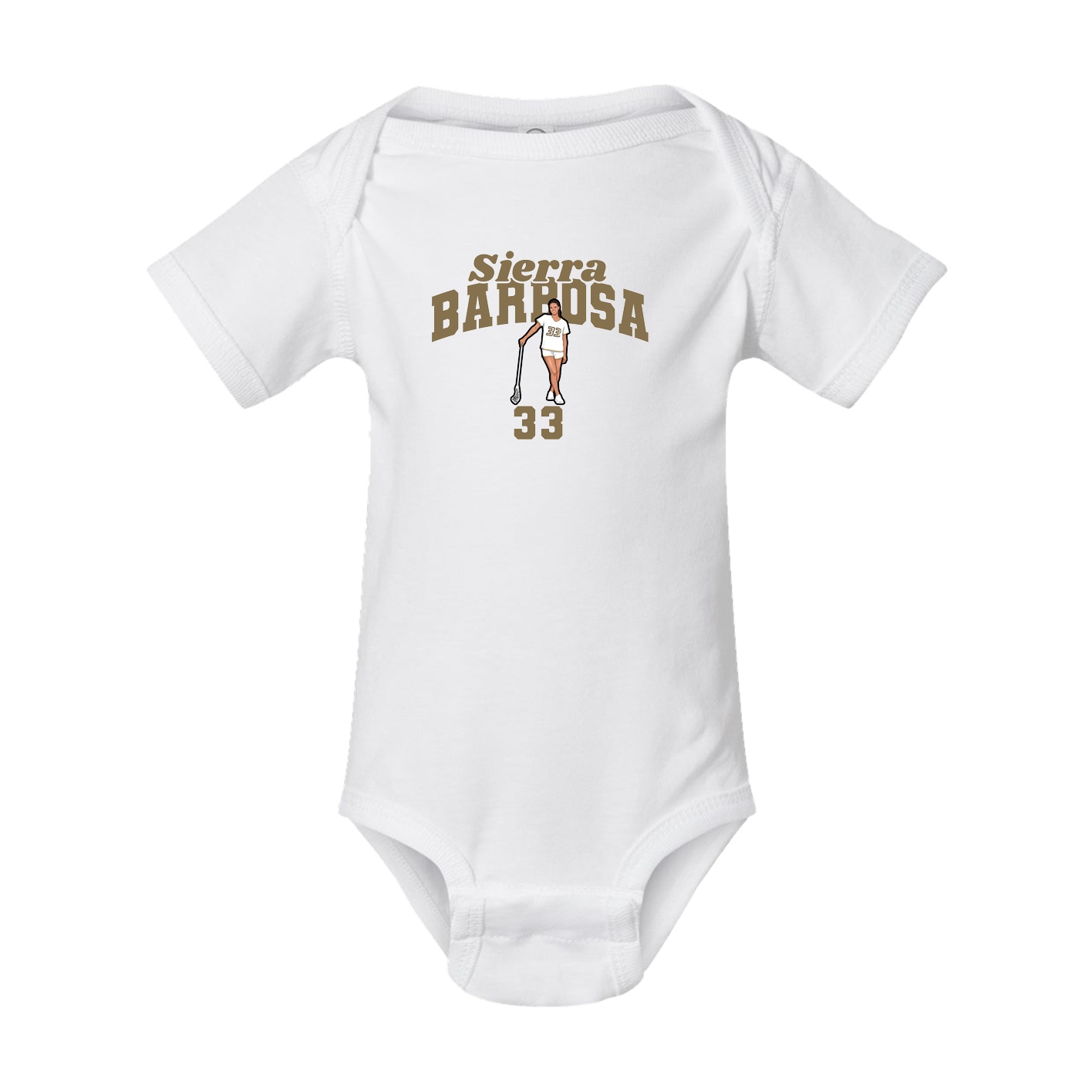 Baby Onesie — Signature Arch in White