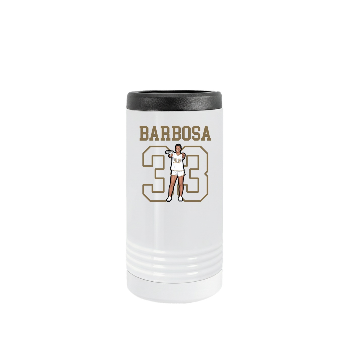 Slim Beverage Holder — Shirsey in White