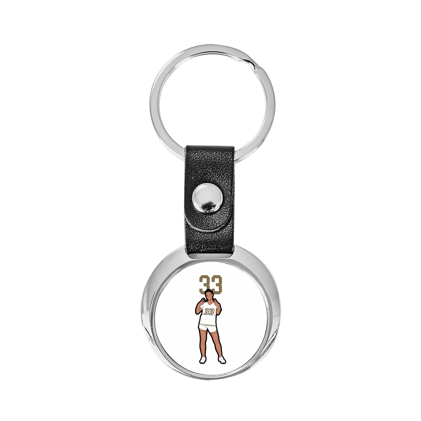 Key Chain — Number Top in Classic