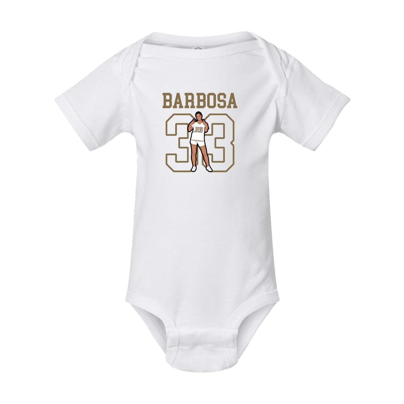 Baby Onesie — Shirsey in White