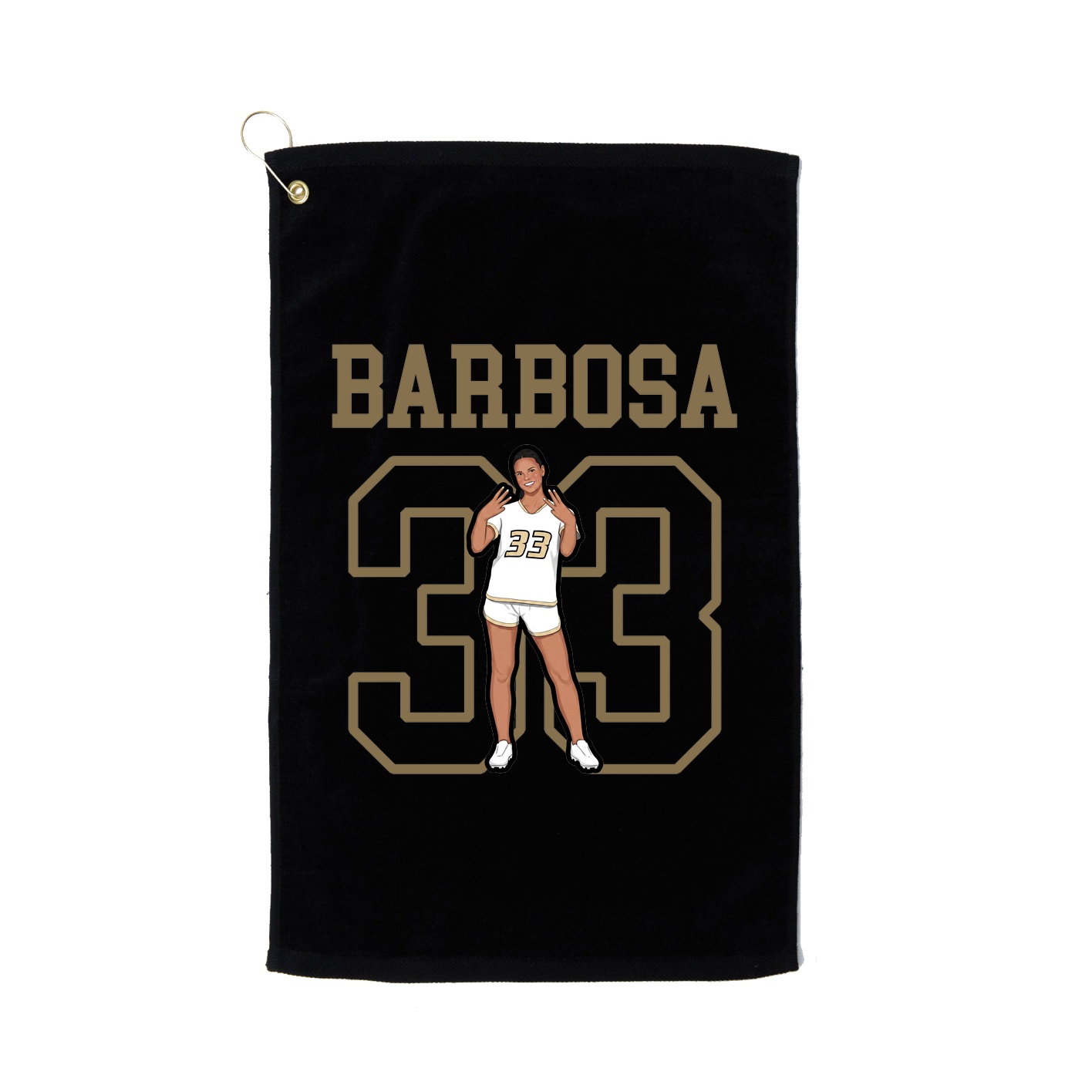 Golf Towel — Shirsey in Black