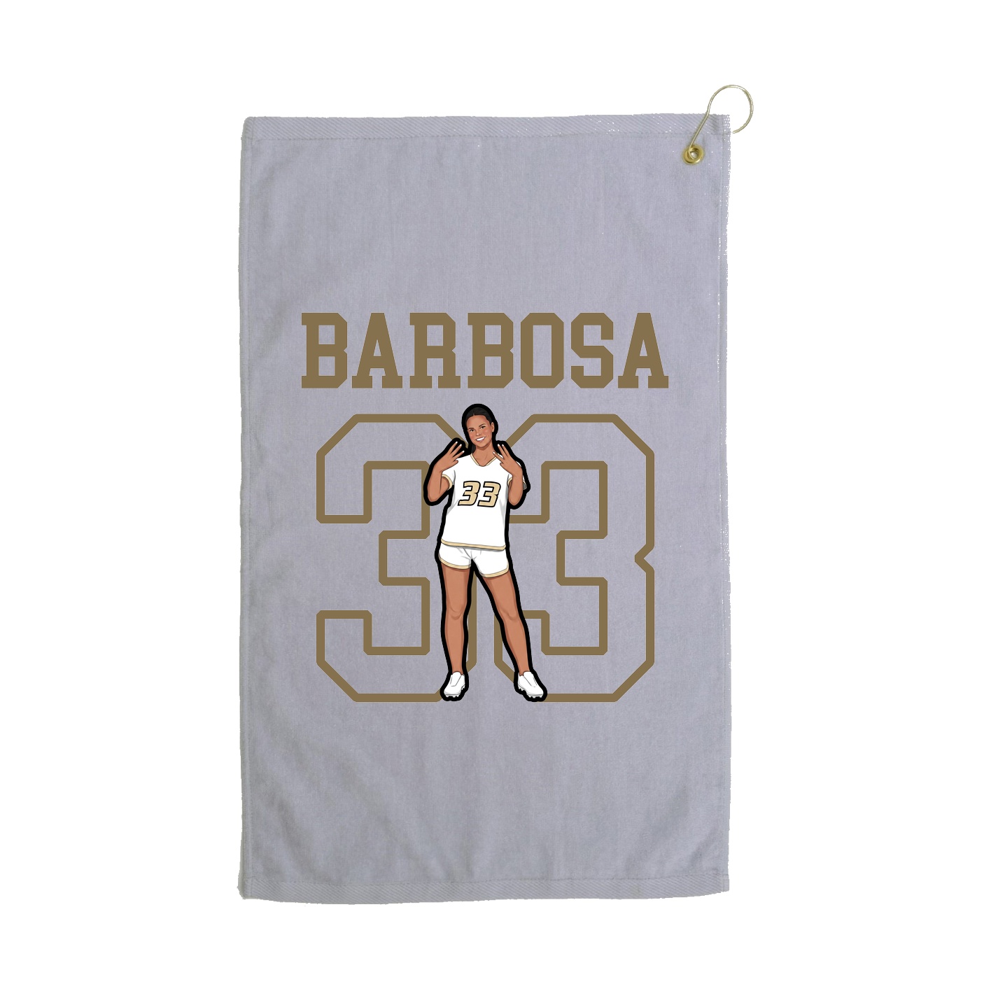 Golf Towel — Shirsey in Grey