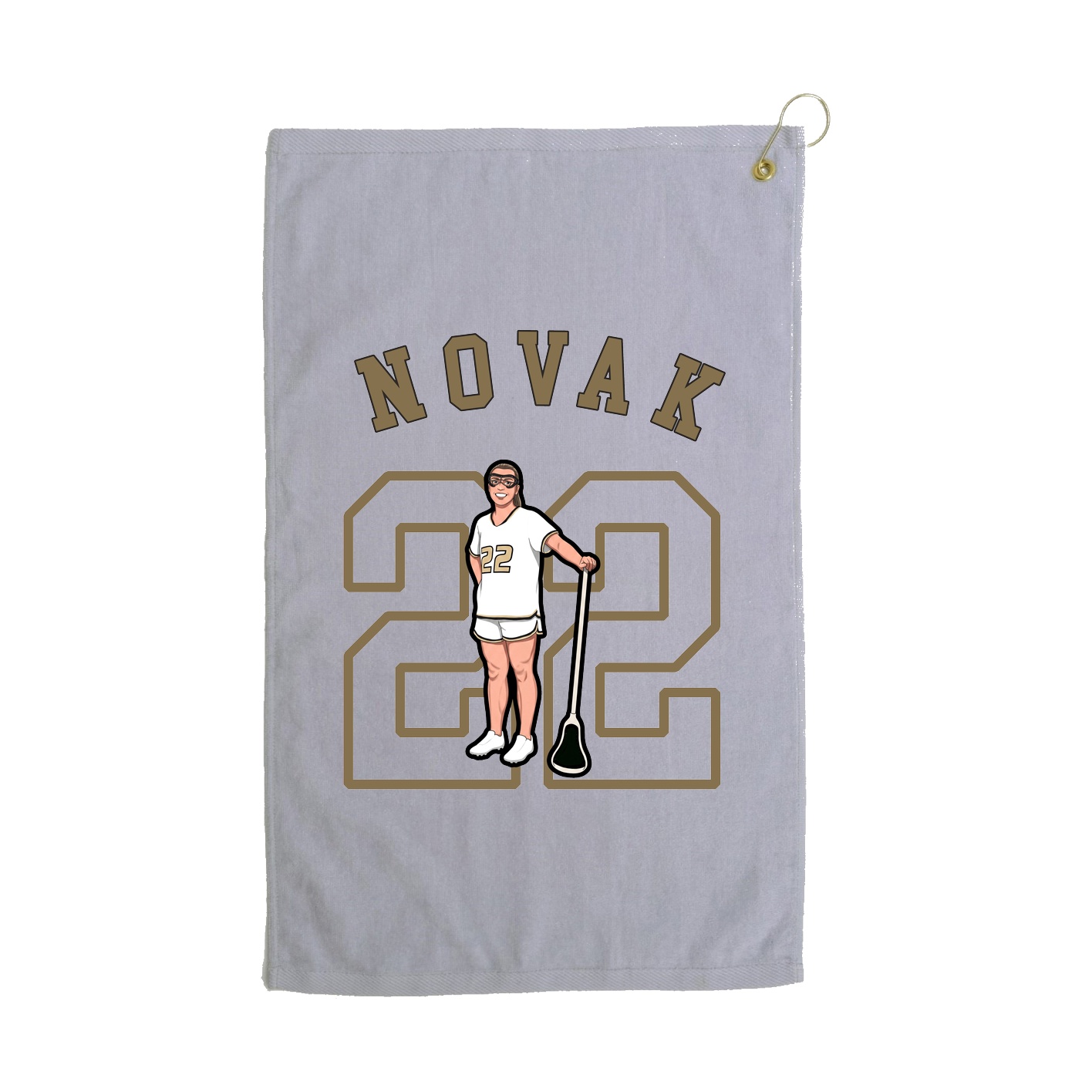 Golf Towel — Shirsey Arch in Grey