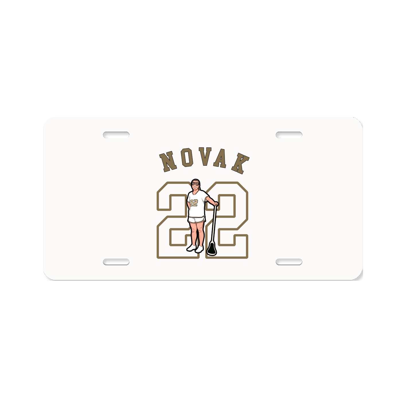License Plate — Shirsey Arch in Classic