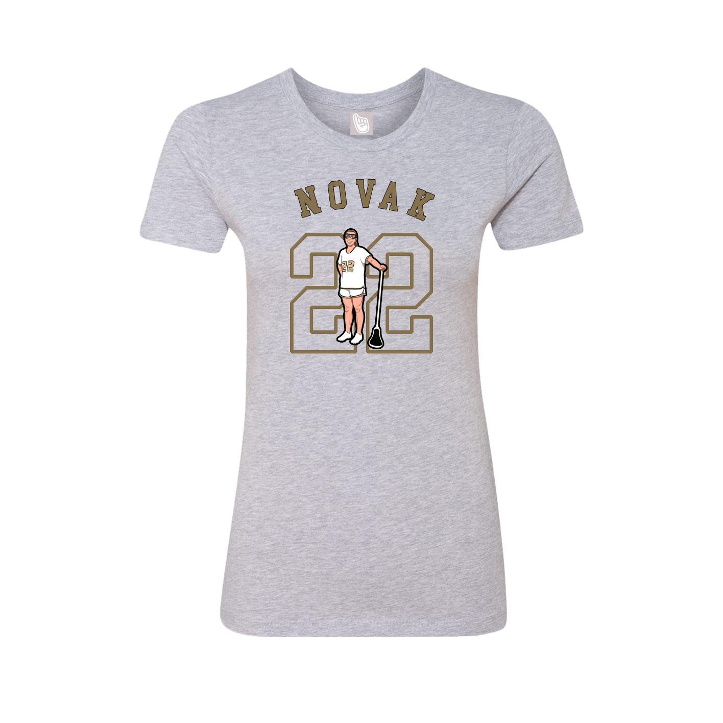 Womens Tee — Shirsey Arch in Grey