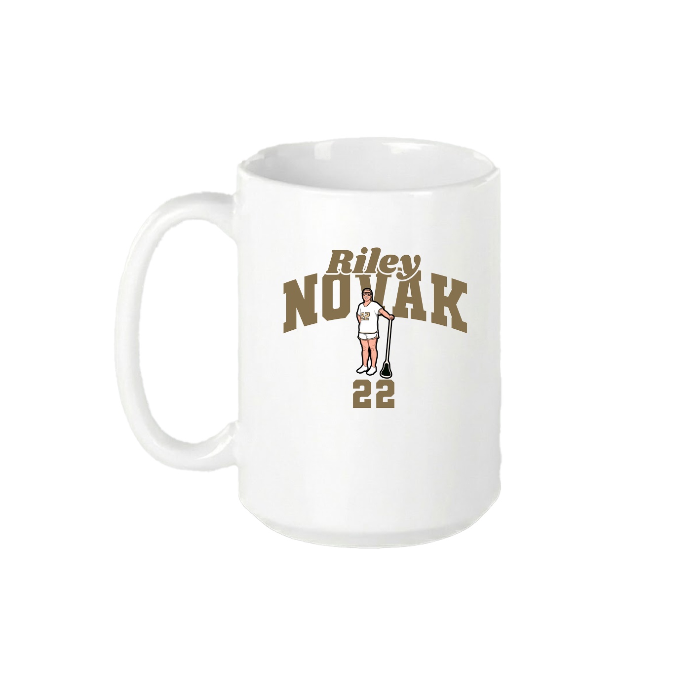 15oz Coffee Mug — Signature Arch in White