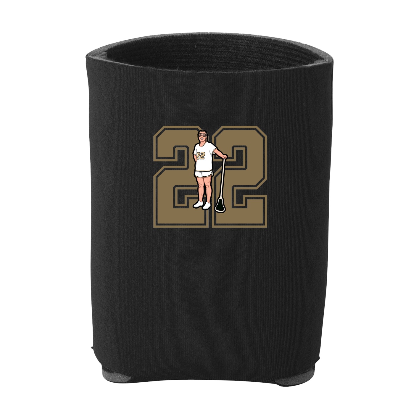 Can Holder — Number in Black