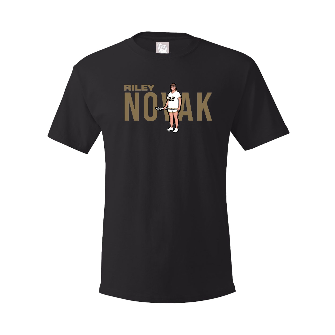 Youth Tee — Player Name in Black