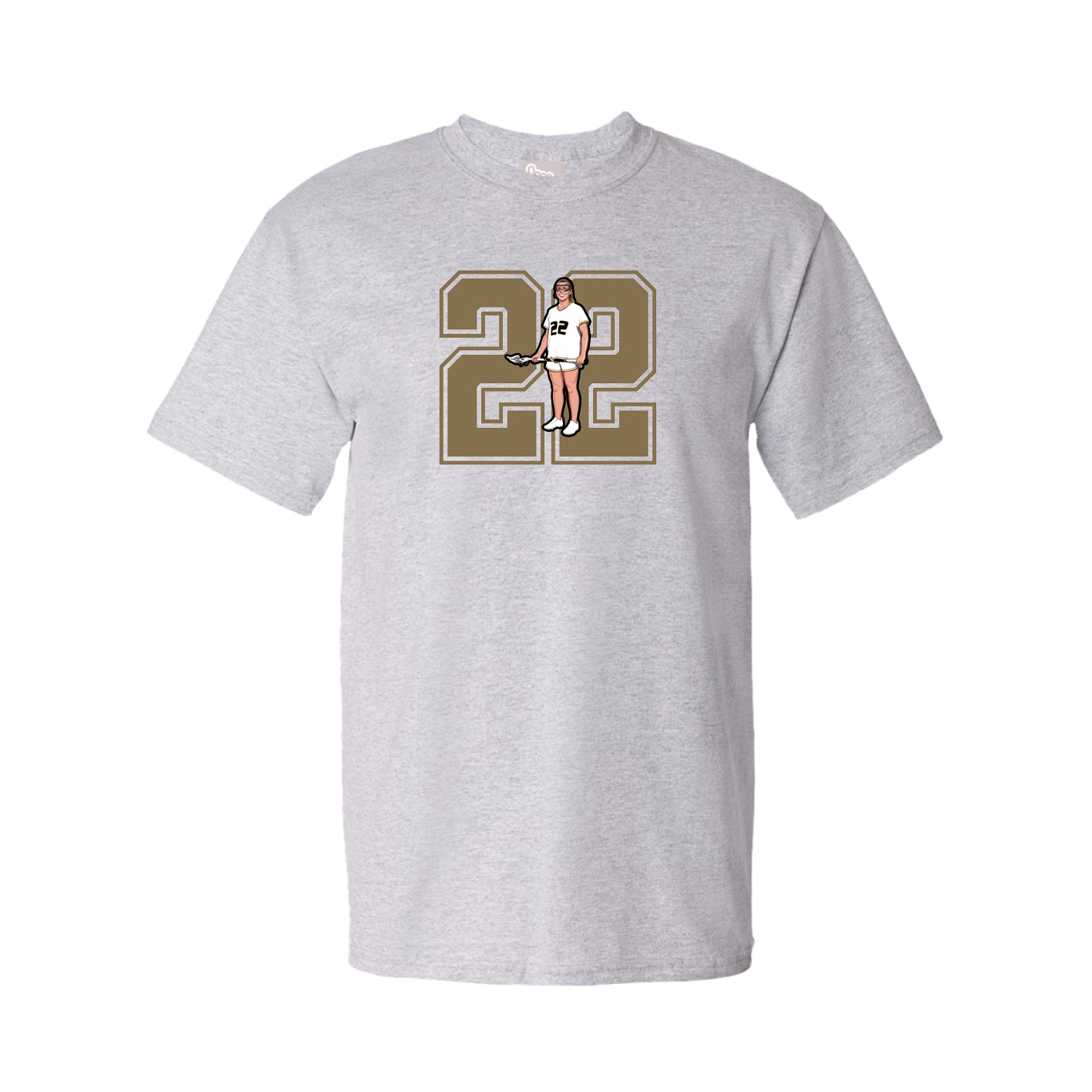 Tee — Number in Grey