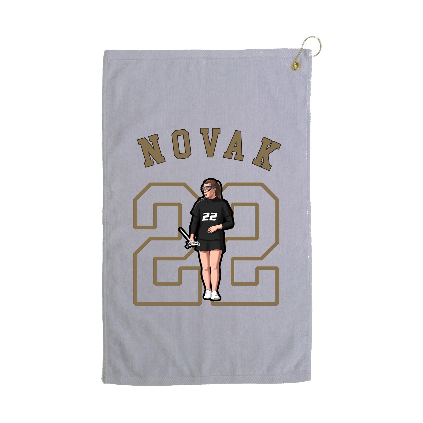 Golf Towel — Shirsey Arch in Grey
