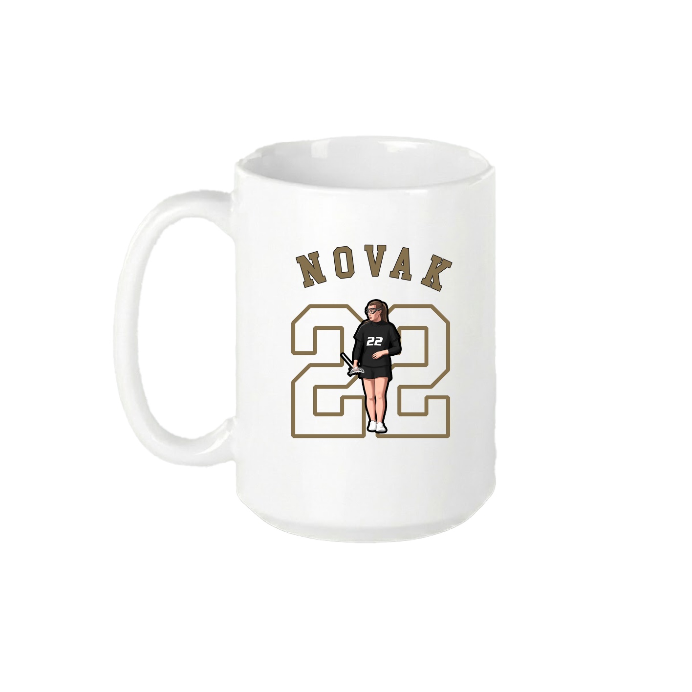15oz Coffee Mug — Shirsey Arch in White