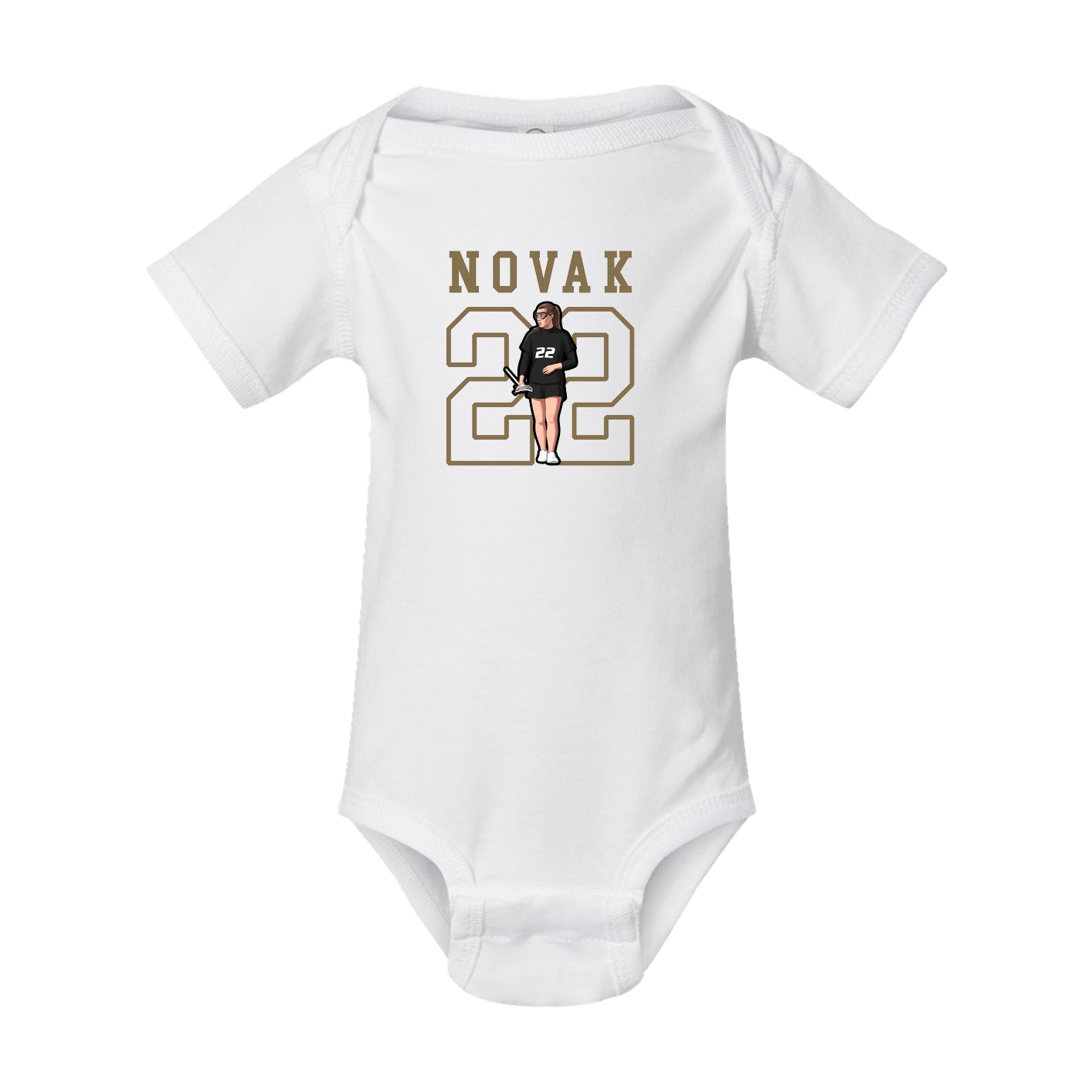 Baby Onesie — Shirsey in White