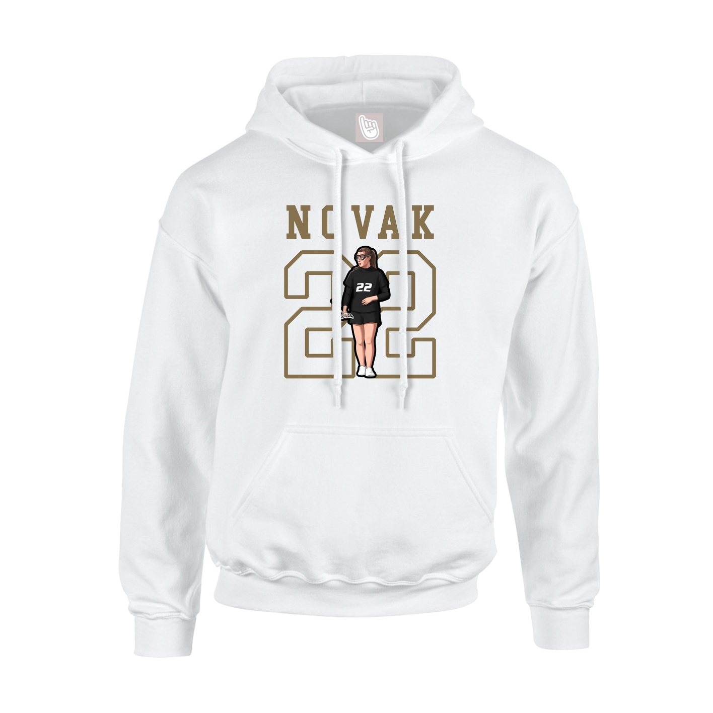 Youth Hoodie — Shirsey in White