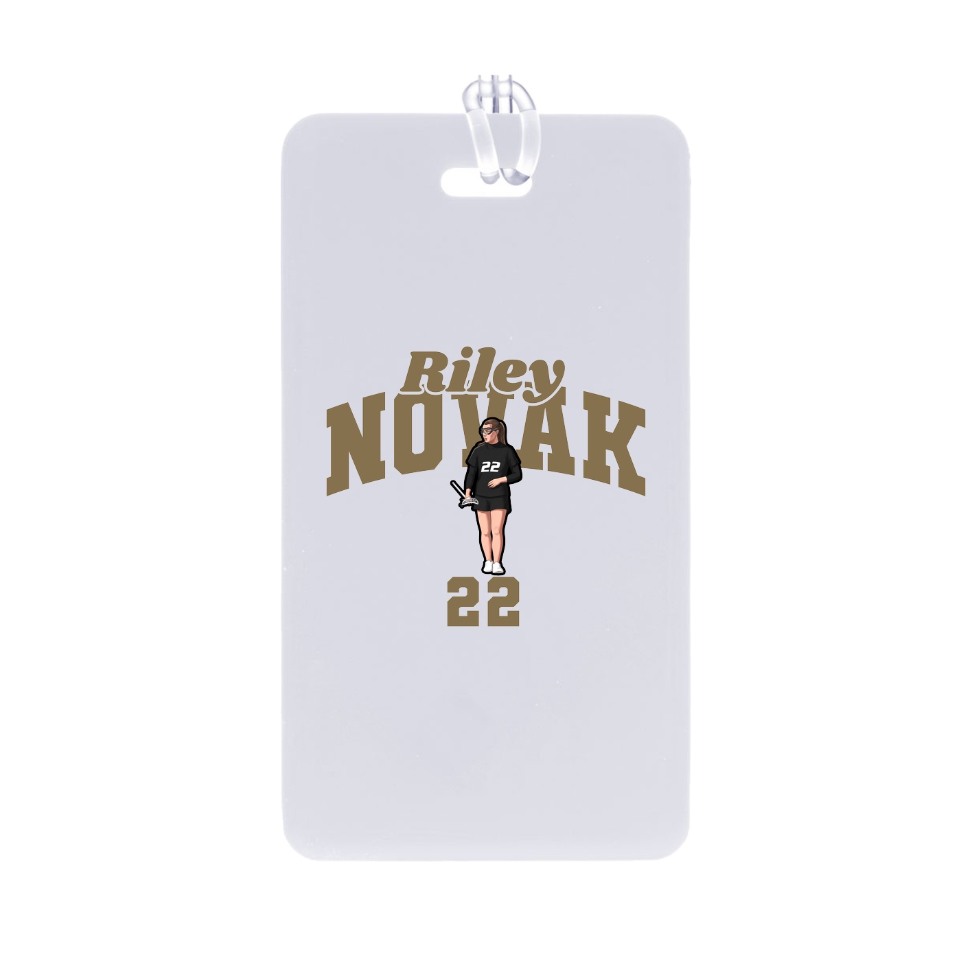 Bag Tag — Signature Arch in Classic