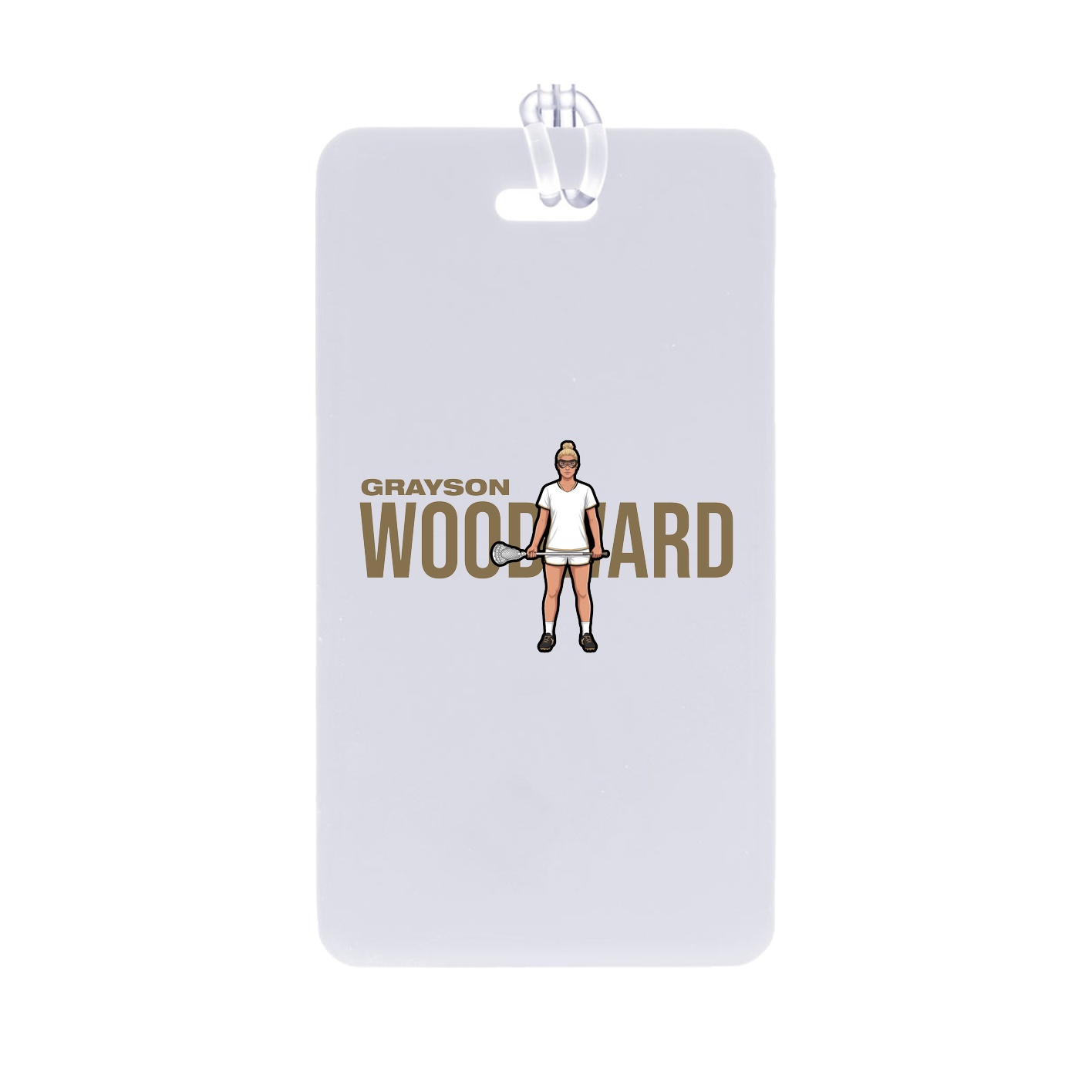 Bag Tag — Player Name in Classic