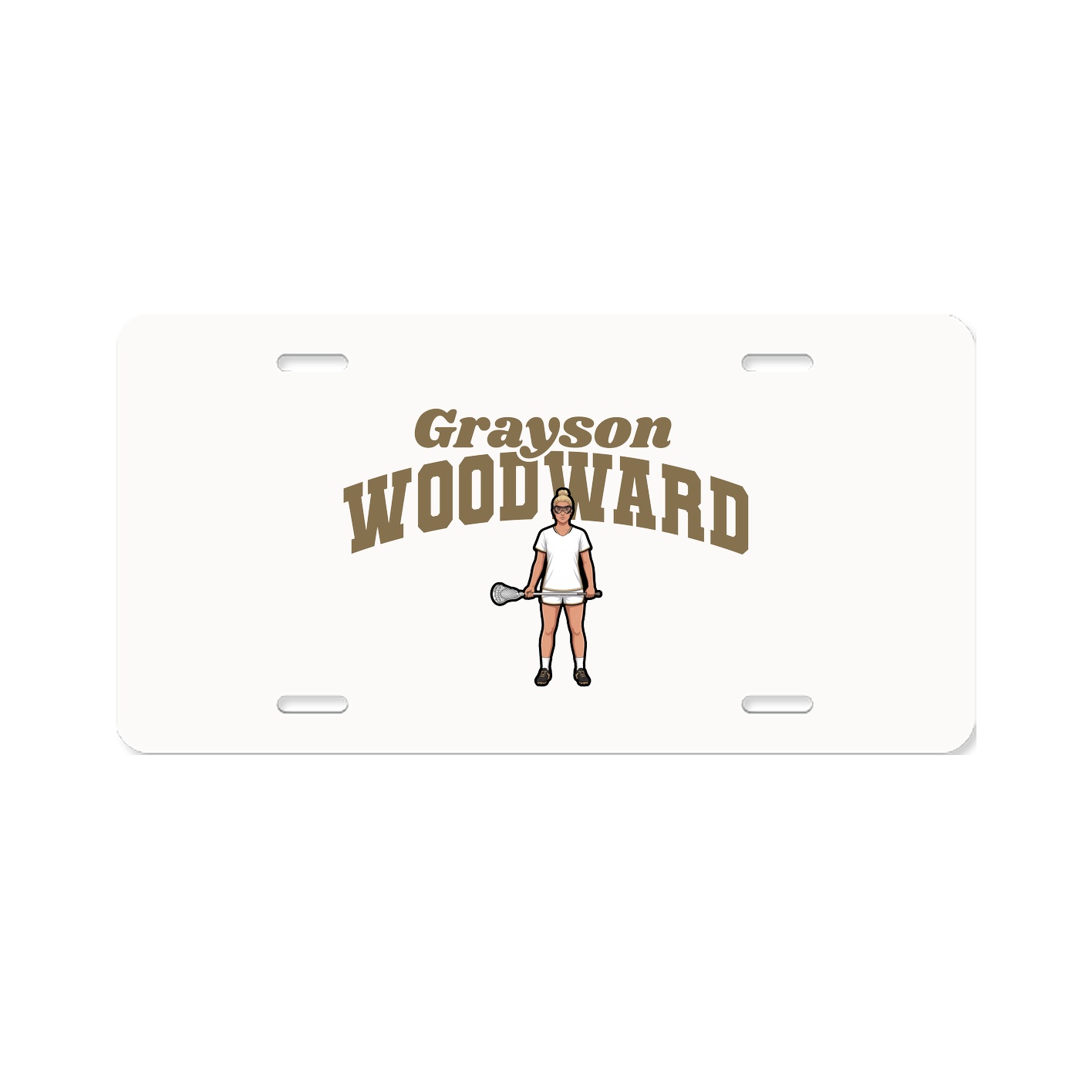 License Plate — Signature Arch in Classic
