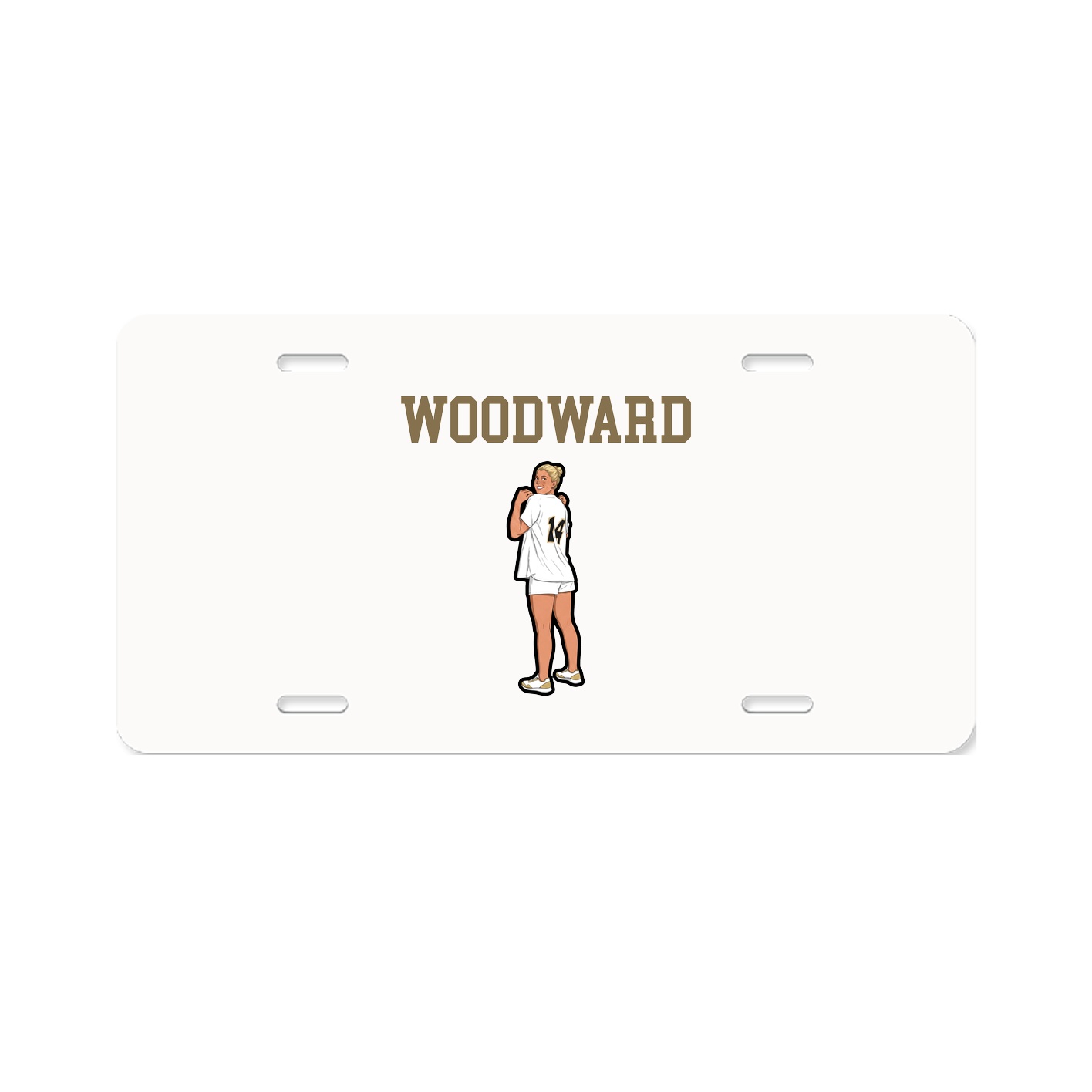License Plate — Shirsey in Classic