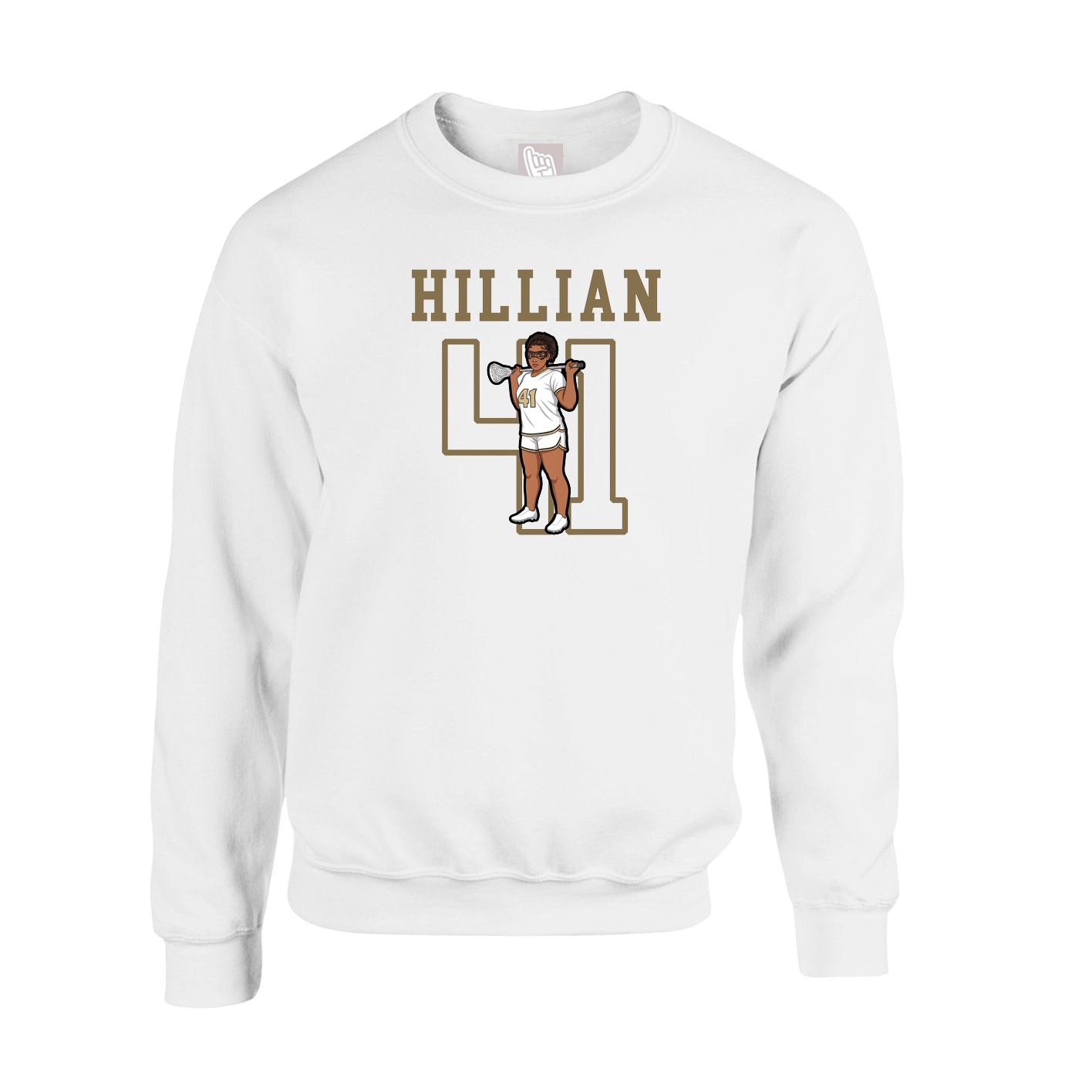 Fleece Crew — Shirsey in White