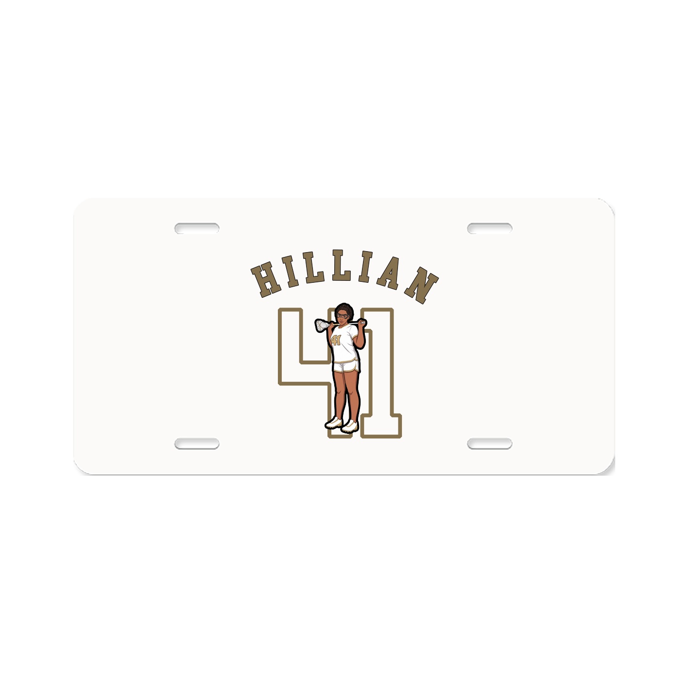 License Plate — Shirsey Arch in Classic