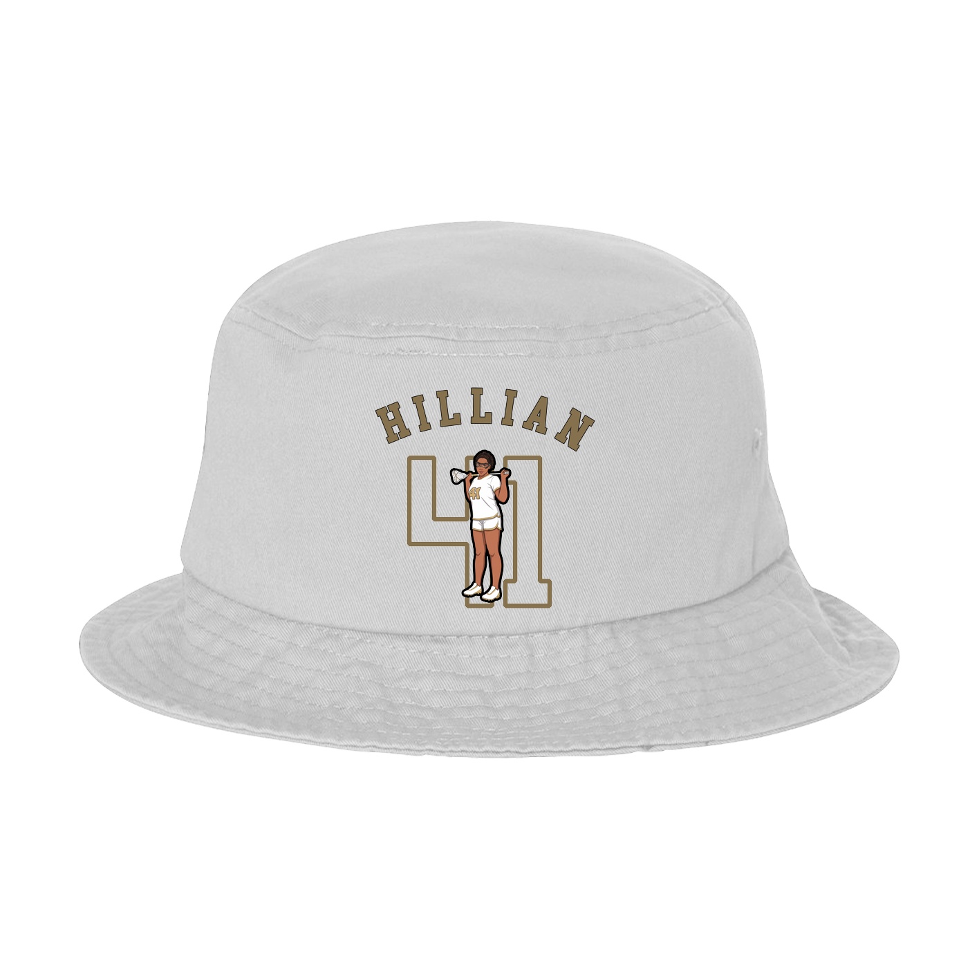 Bucket Cap — Shirsey Arch in White