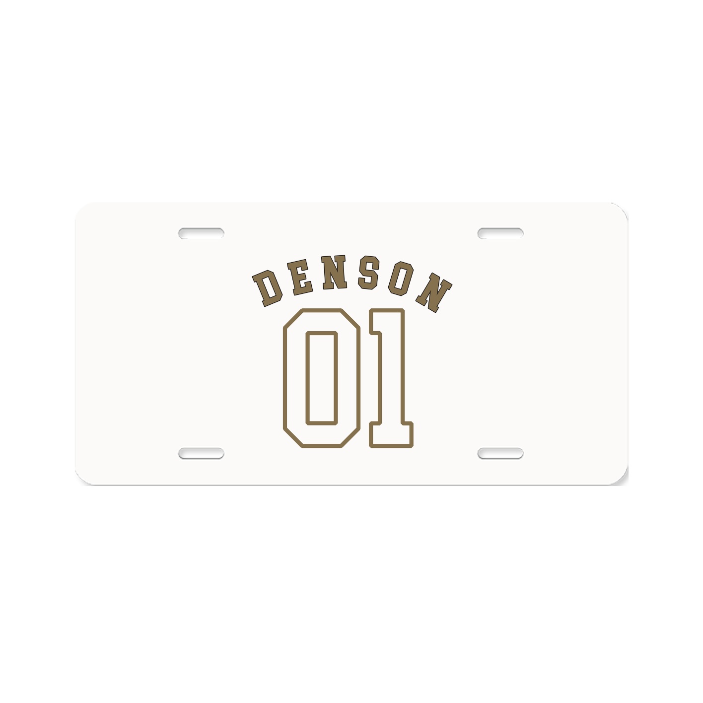 License Plate — Shirsey Arch in Classic
