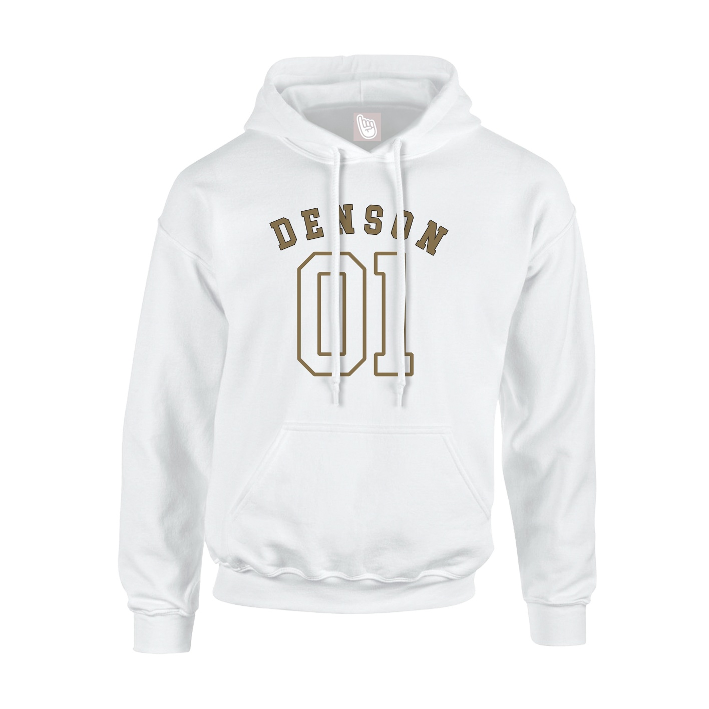 Hoodie — Shirsey Arch in White