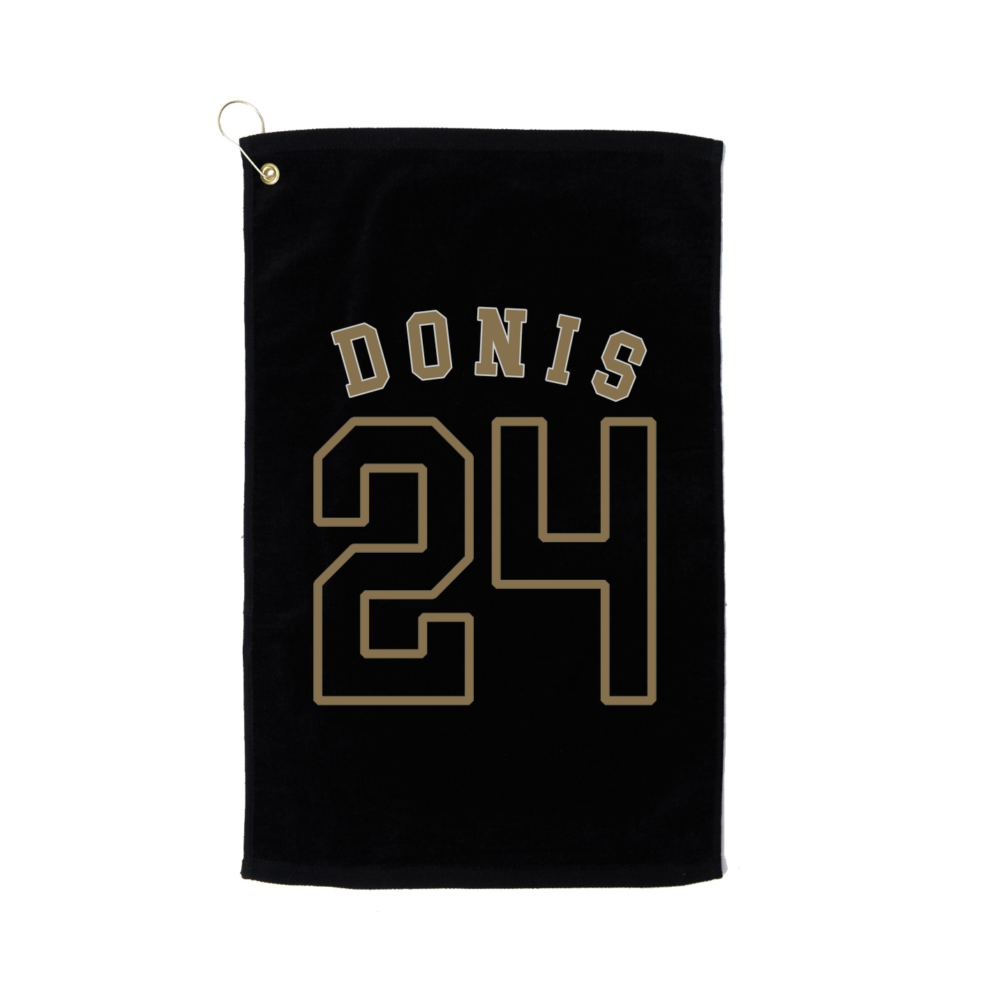Golf Towel — Shirsey Arch in Black