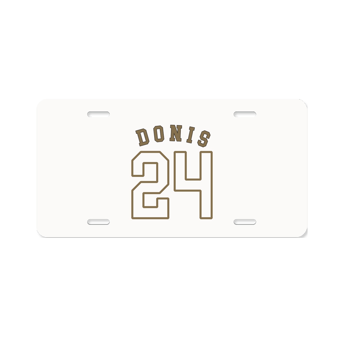 License Plate — Shirsey Arch in Classic