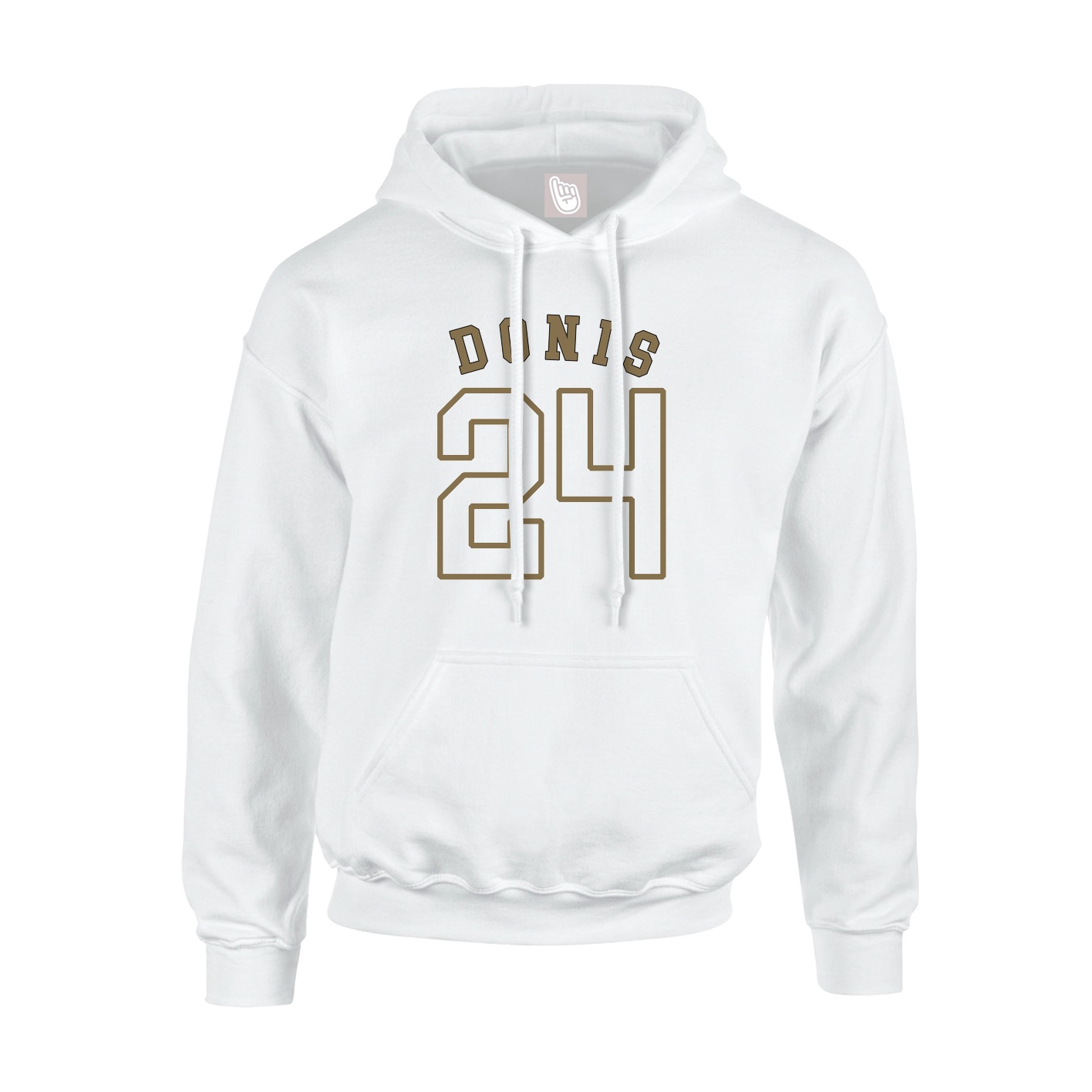 Youth Hoodie — Shirsey Arch in White