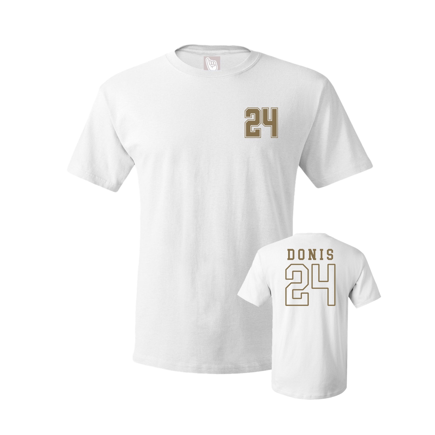 Tee — Chest Back in White
