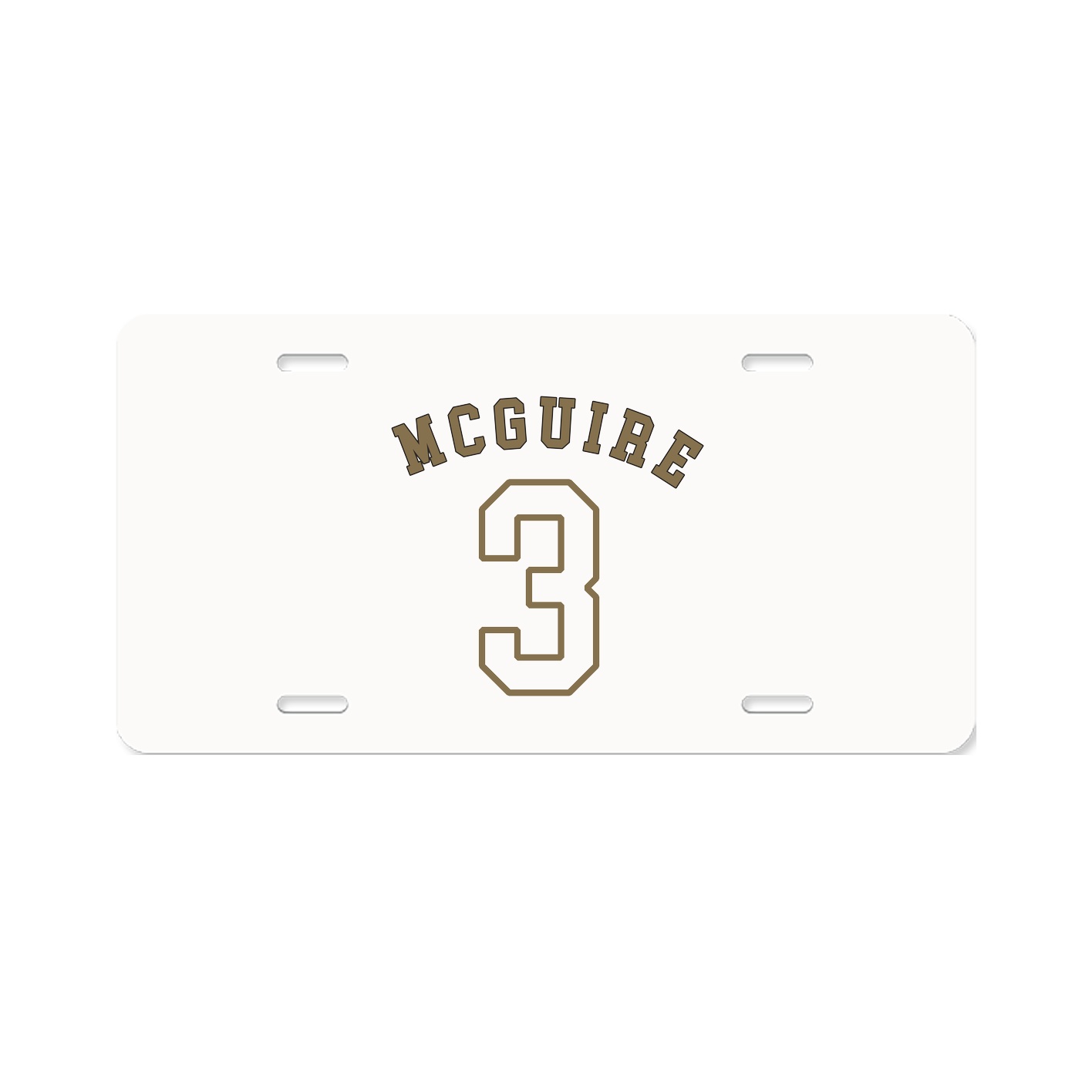 License Plate — Shirsey Arch in Classic