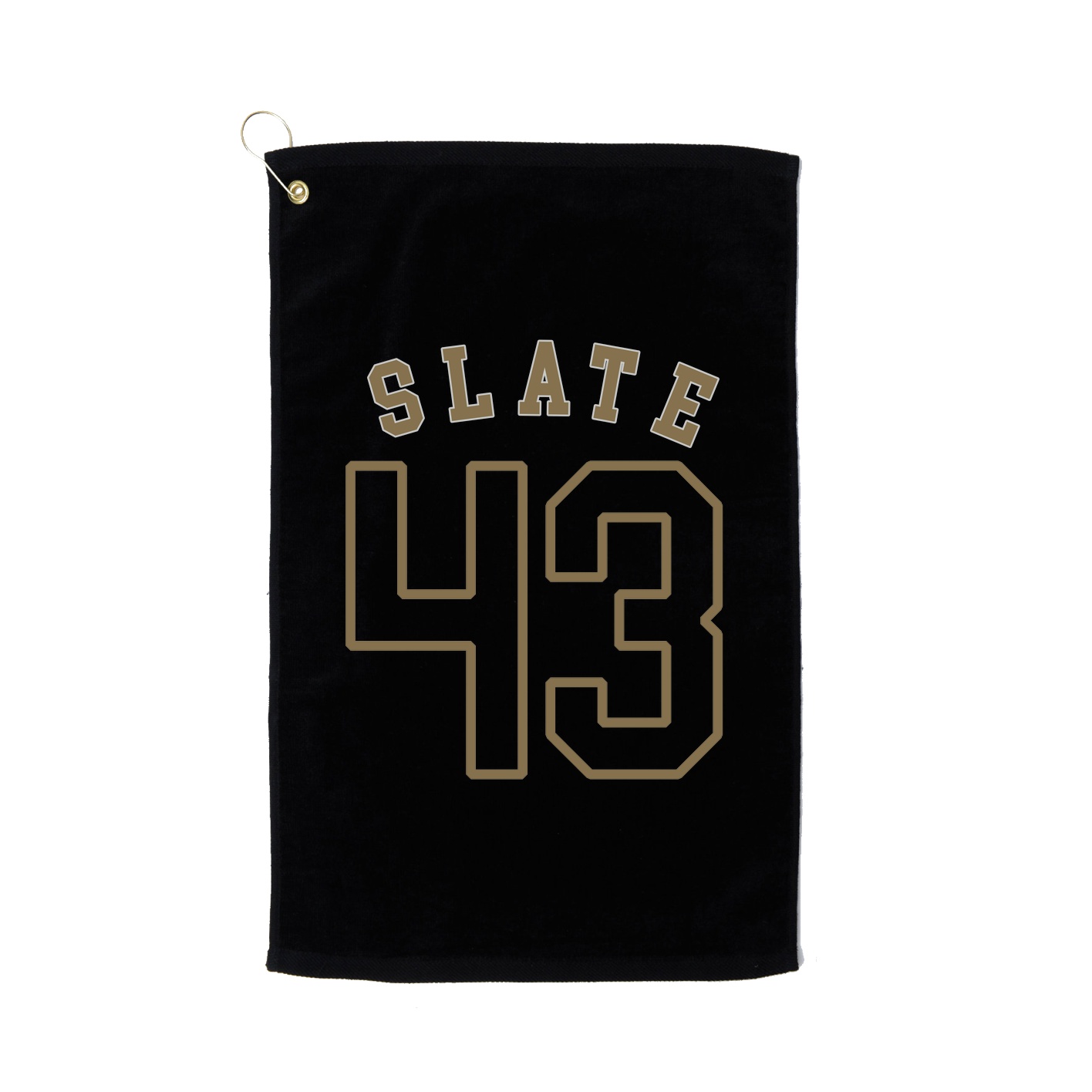 Golf Towel — Shirsey Arch in Black