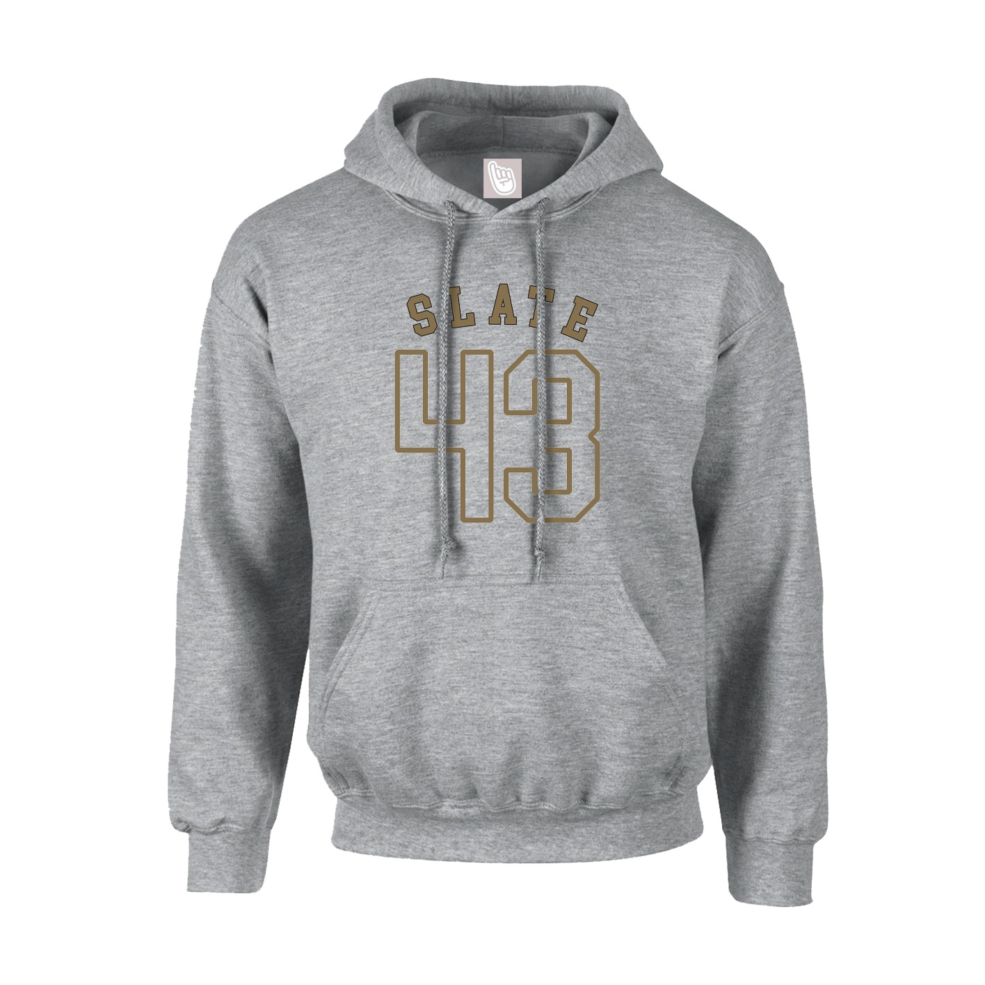 Youth Hoodie — Shirsey Arch in Grey
