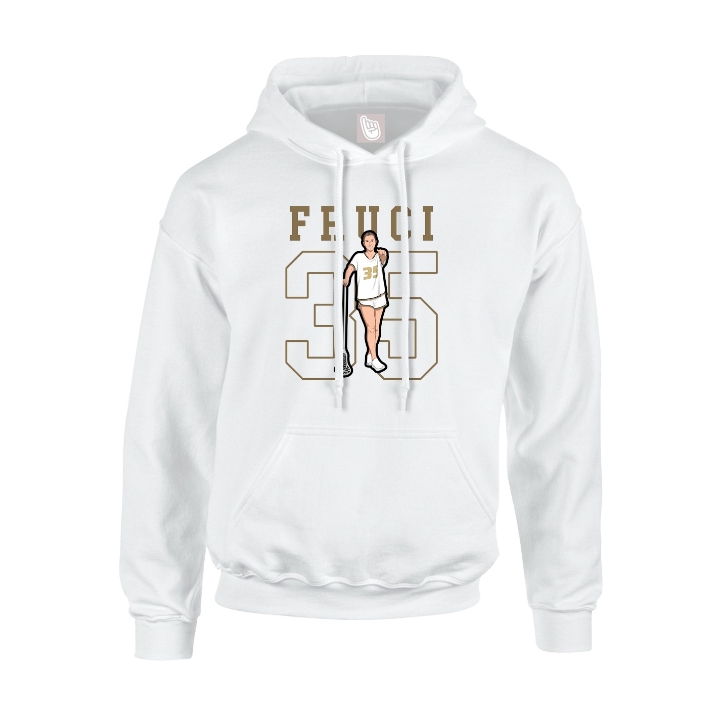 Youth Hoodie — Shirsey in White