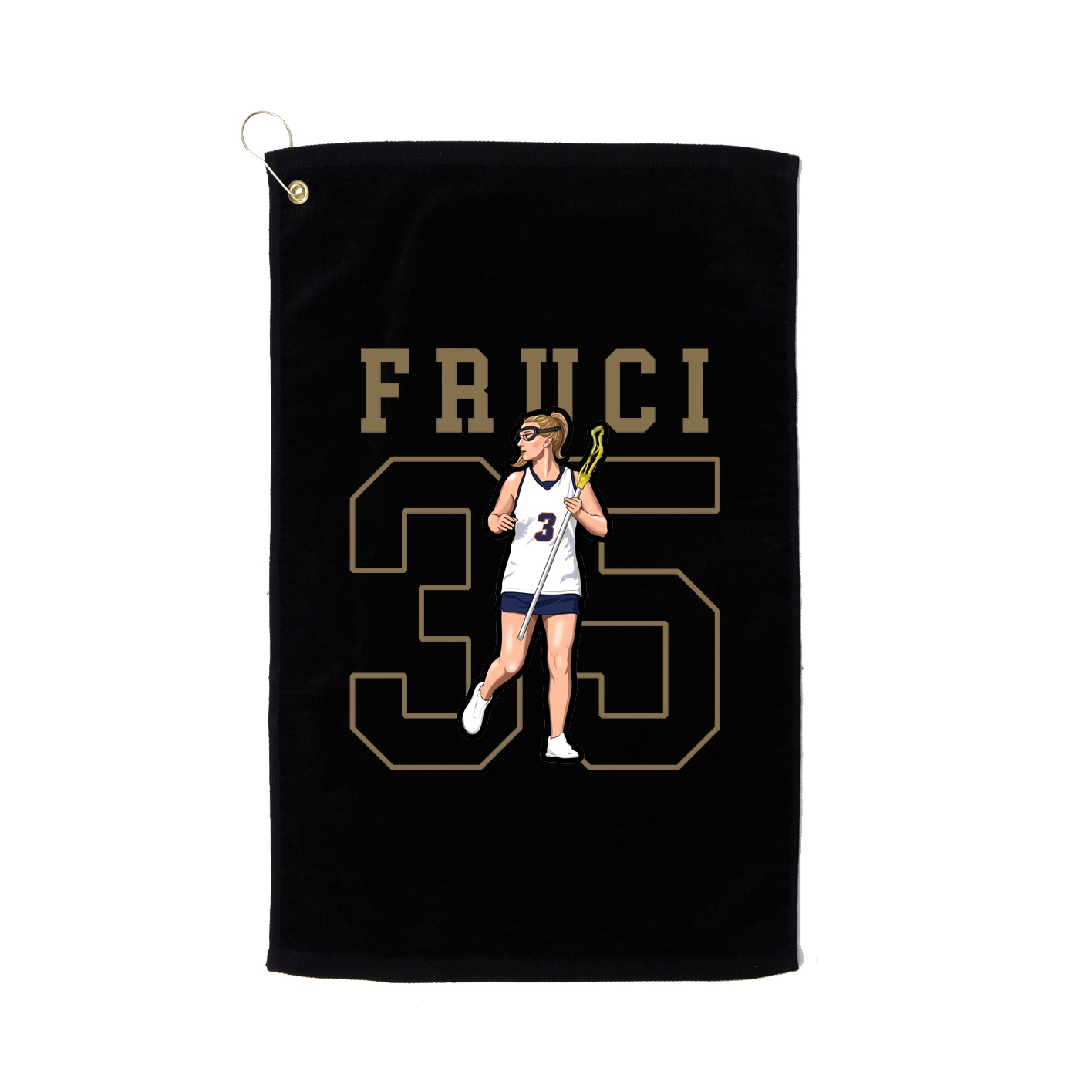Golf Towel — Shirsey in Black