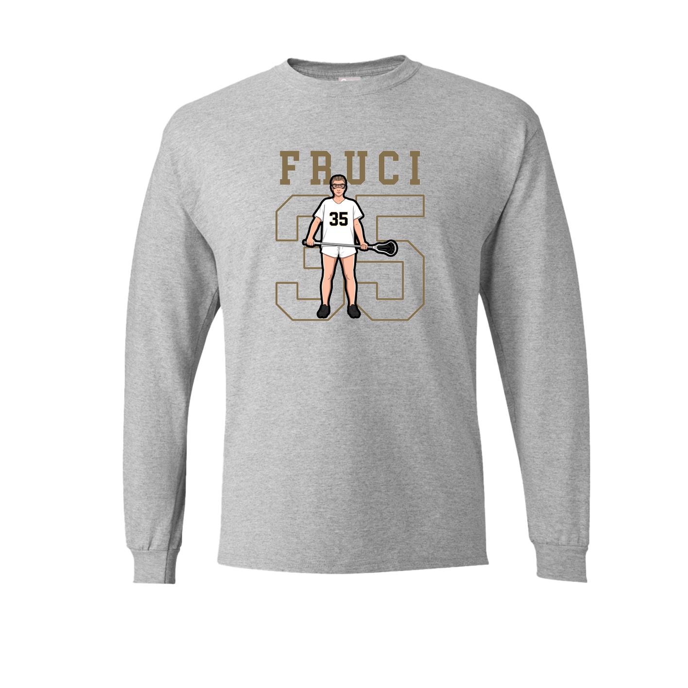 Long Sleeve Tee — Shirsey in Grey