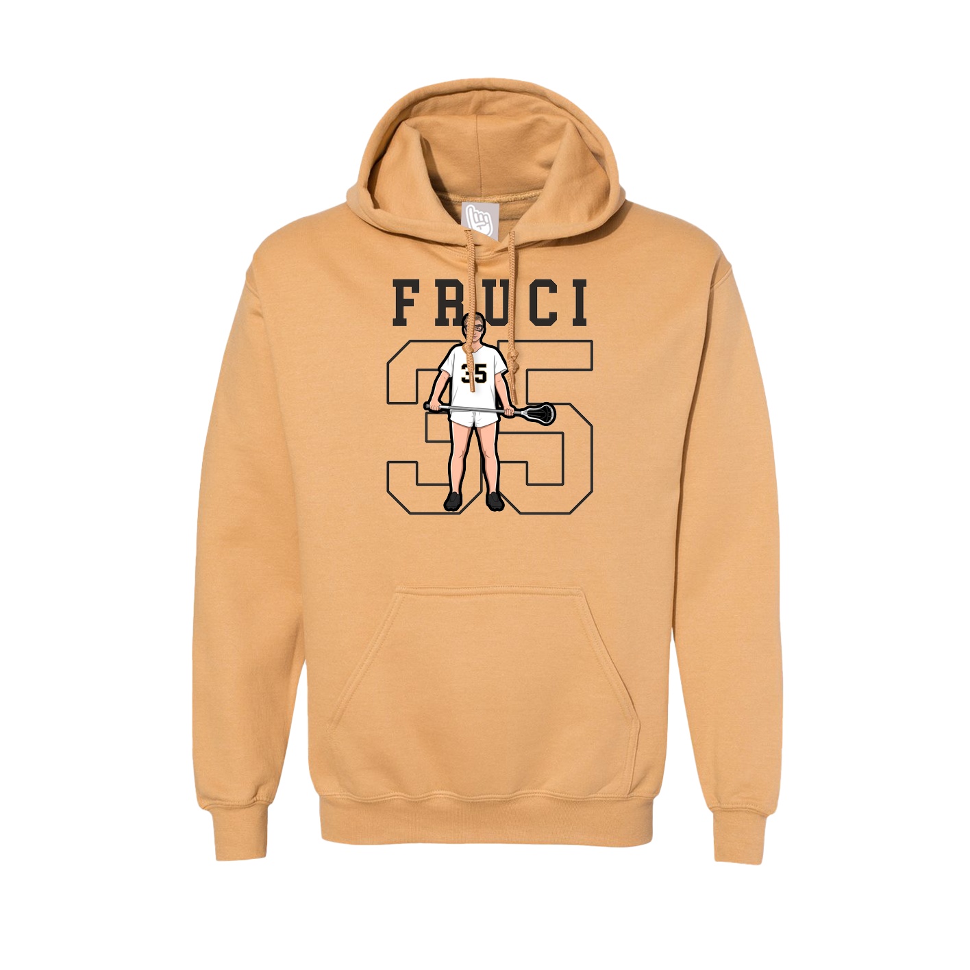Hoodie — Shirsey in Vegas Gold