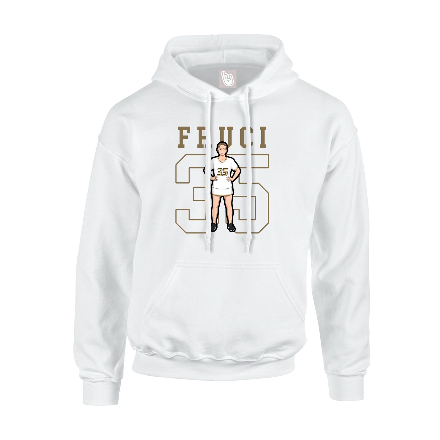 Youth Hoodie — Shirsey in White