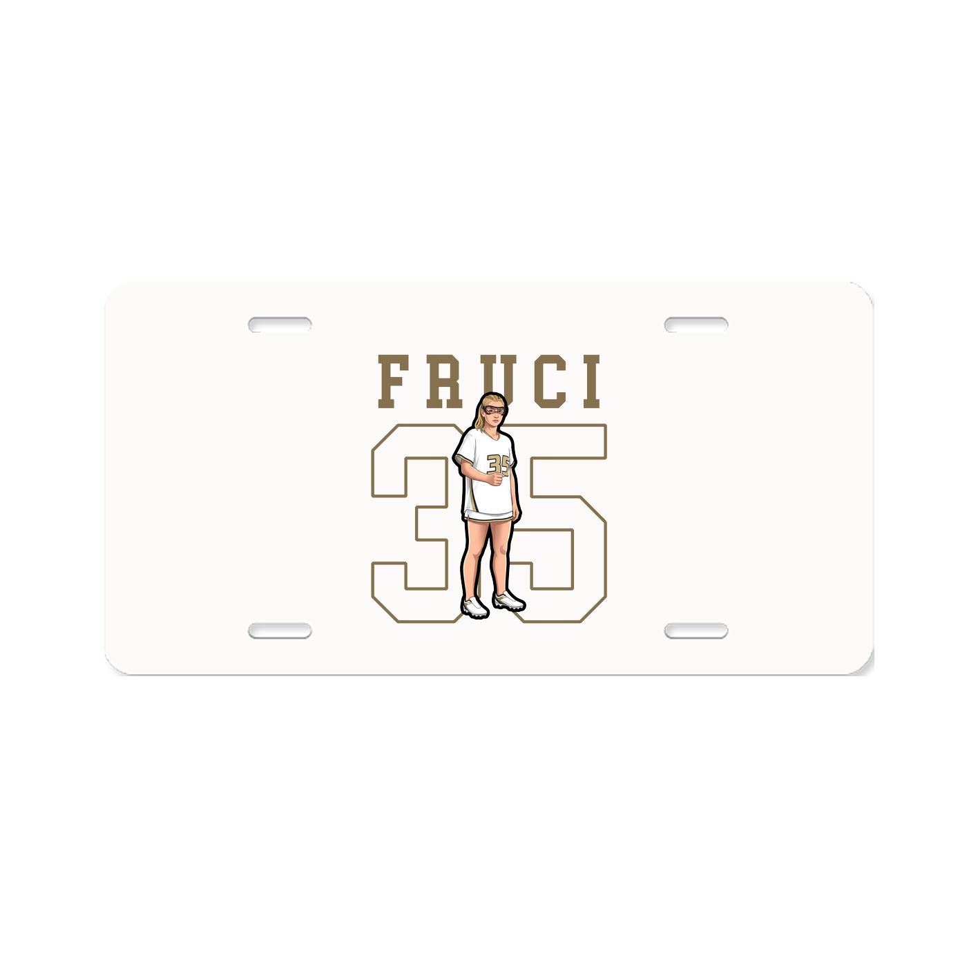 License Plate — Shirsey in Classic