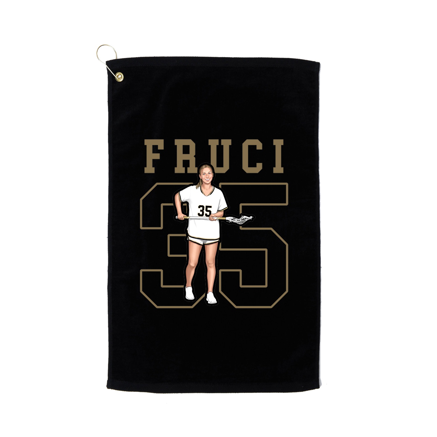 Golf Towel — Shirsey in Black